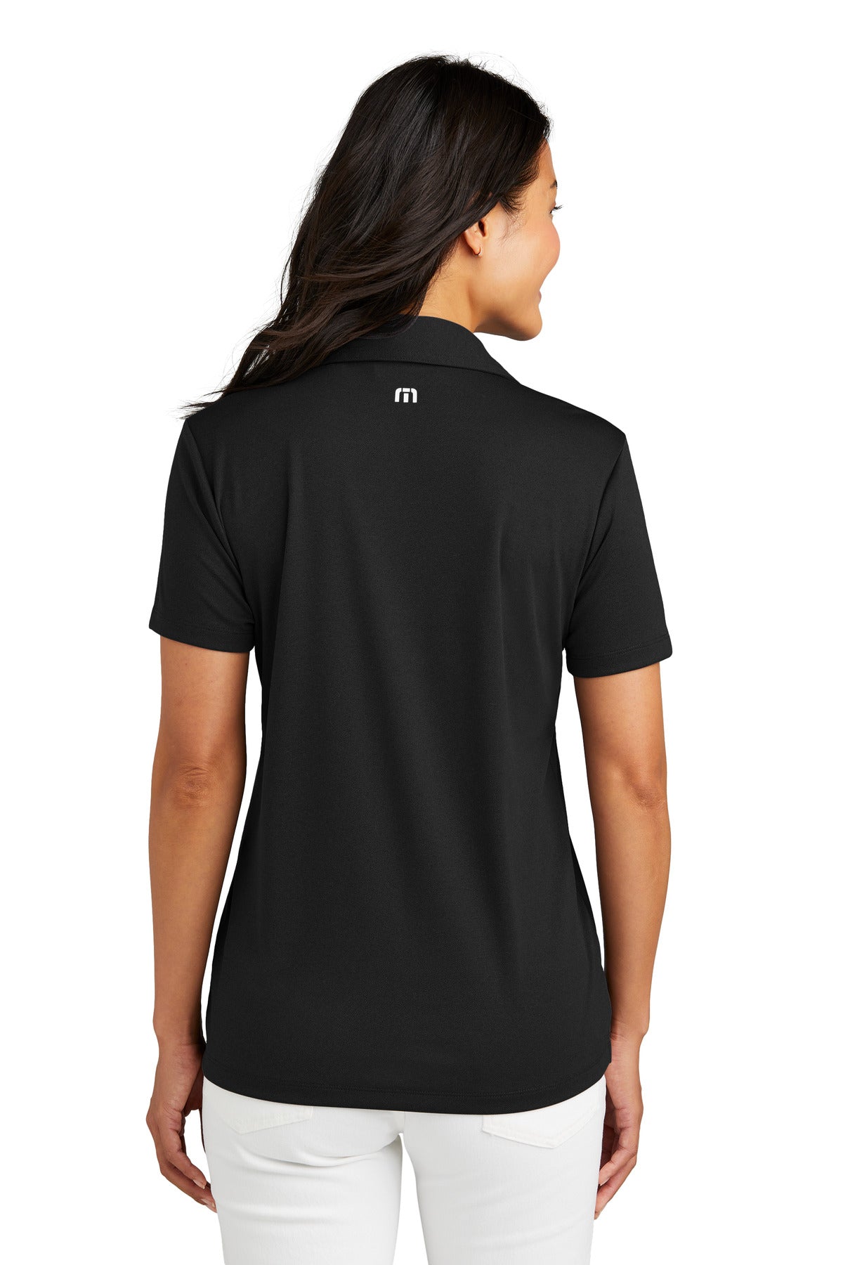 Black TravisMathew Women's Coto Performance Polo TM1WX002