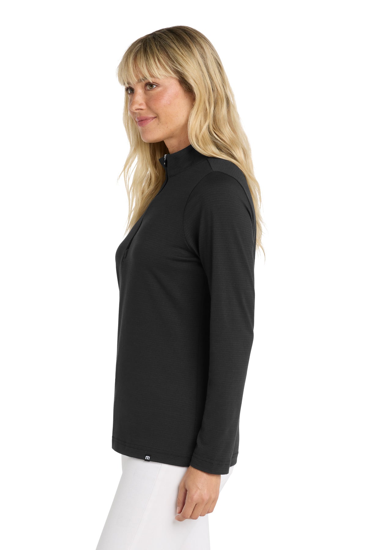 Black TravisMathew Women's Crestview 1/4-Zip TM1WW003