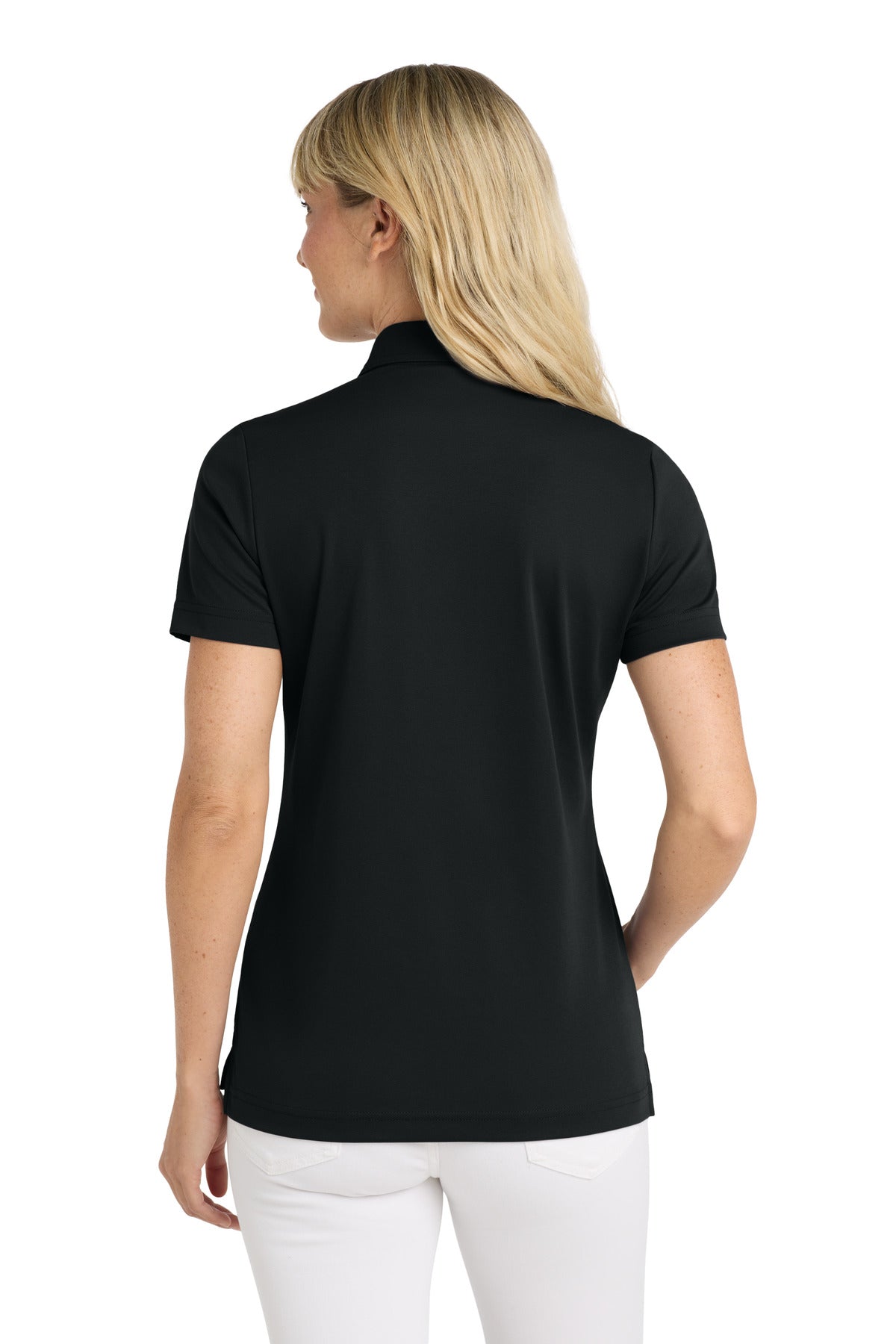 Black TravisMathew Women's Oceanside Solid Polo TM1WW001