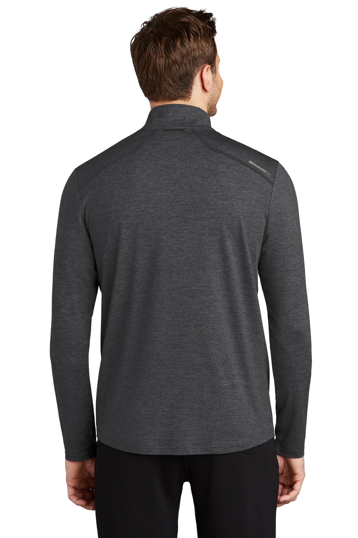 Blacktop Hthr OGIO Force 1/4-Zip OE341
