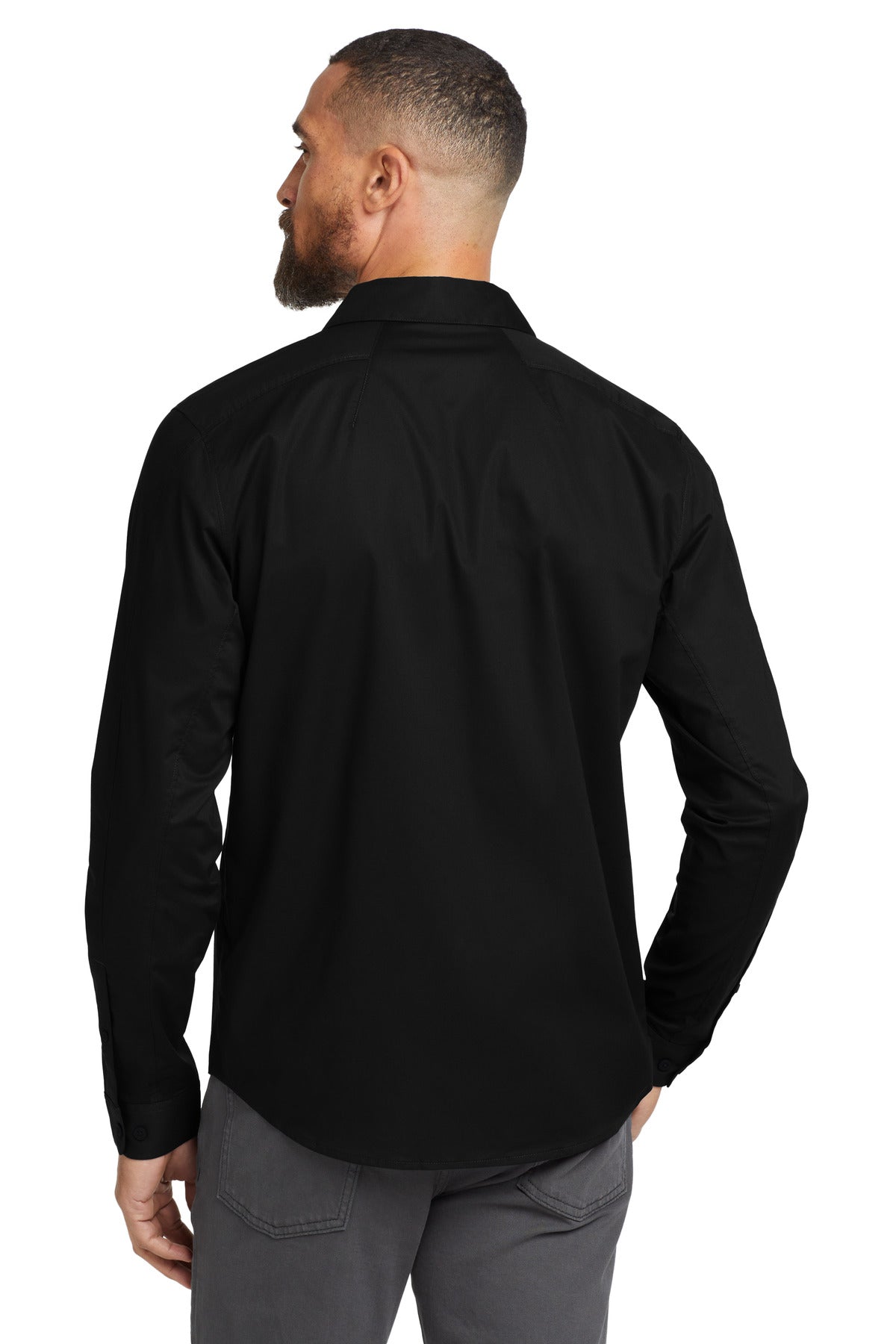 Blacktop OGIO Commuter Woven Shirt. OG1002