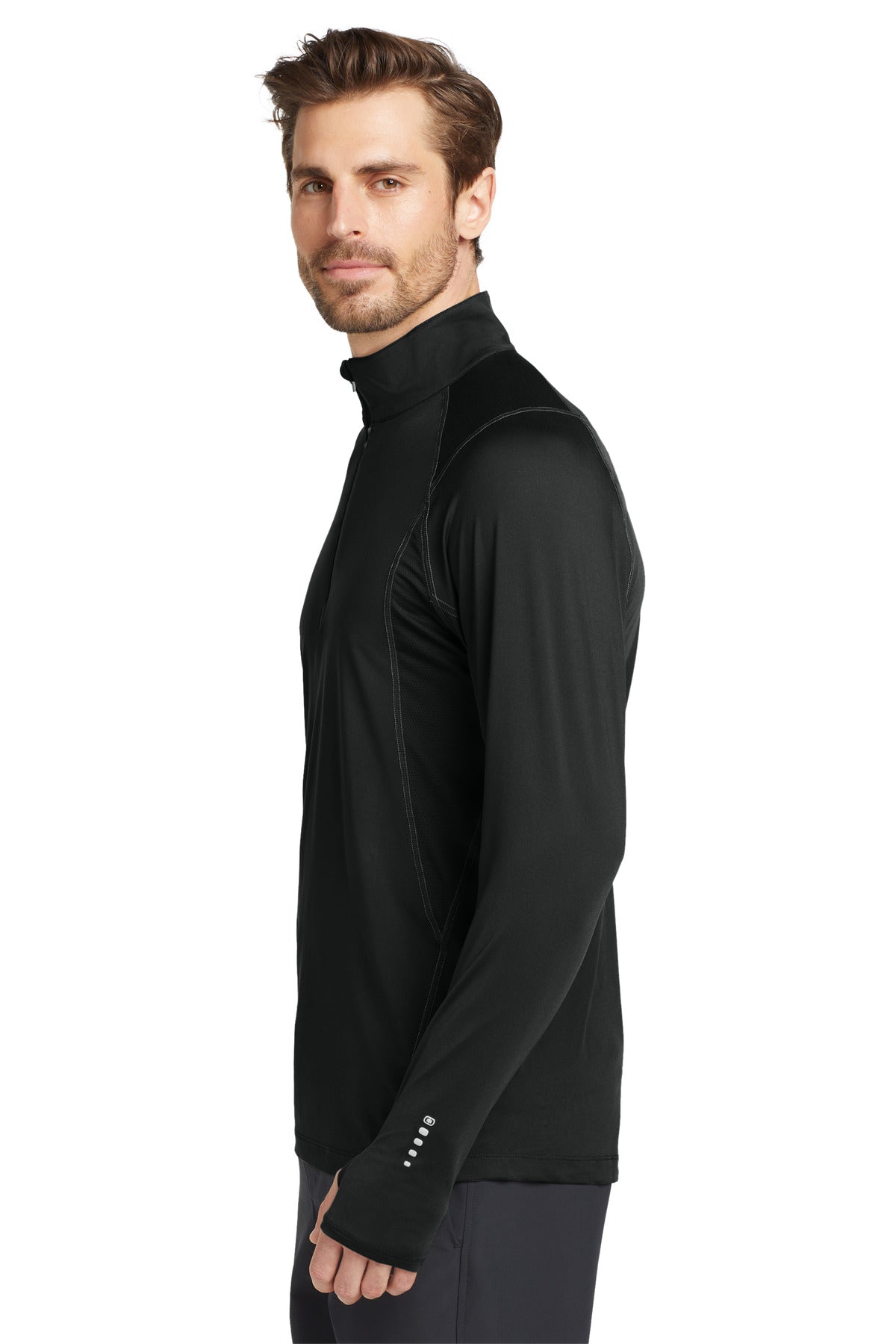 Blacktop OGIO Nexus 1/4-Zip Pullover. OE335