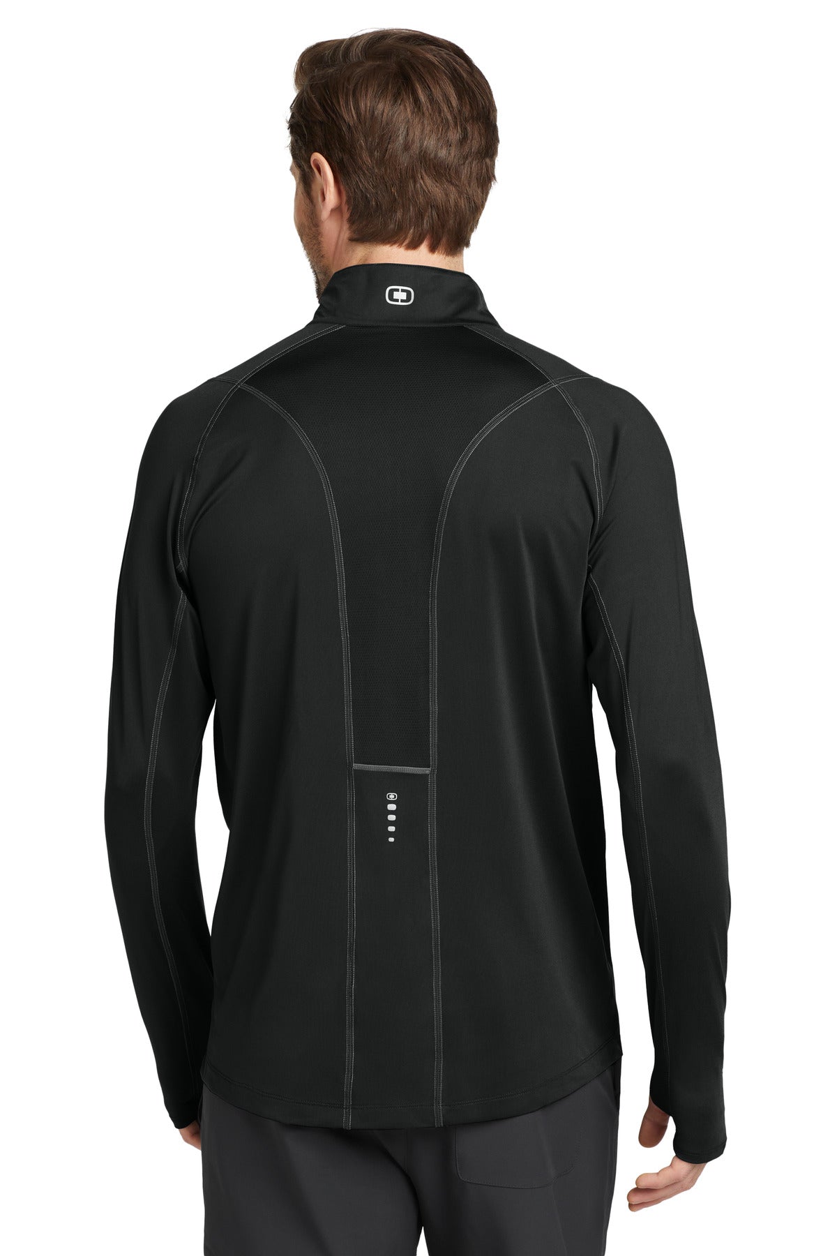 Blacktop OGIO Nexus 1/4-Zip Pullover. OE335
