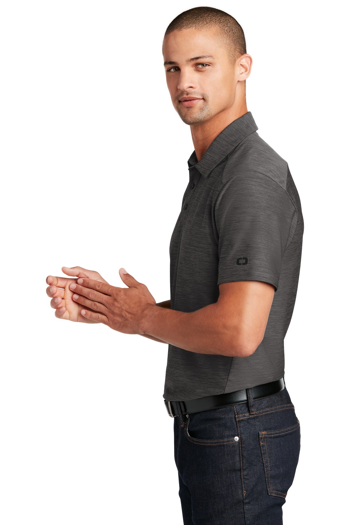 Blacktop OGIO Slate Polo. OG143