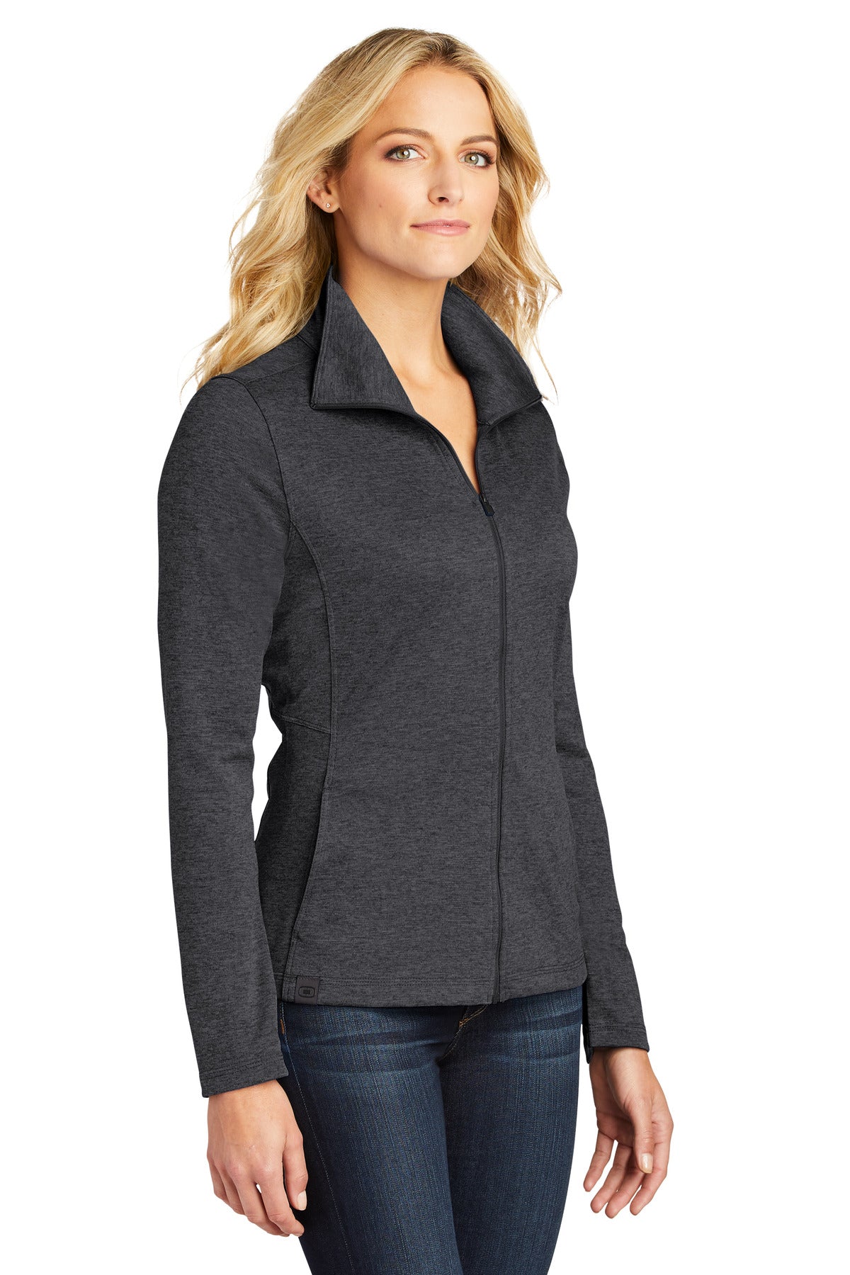 Blacktop OGIO Women's Pixel Full-Zip. LOG203