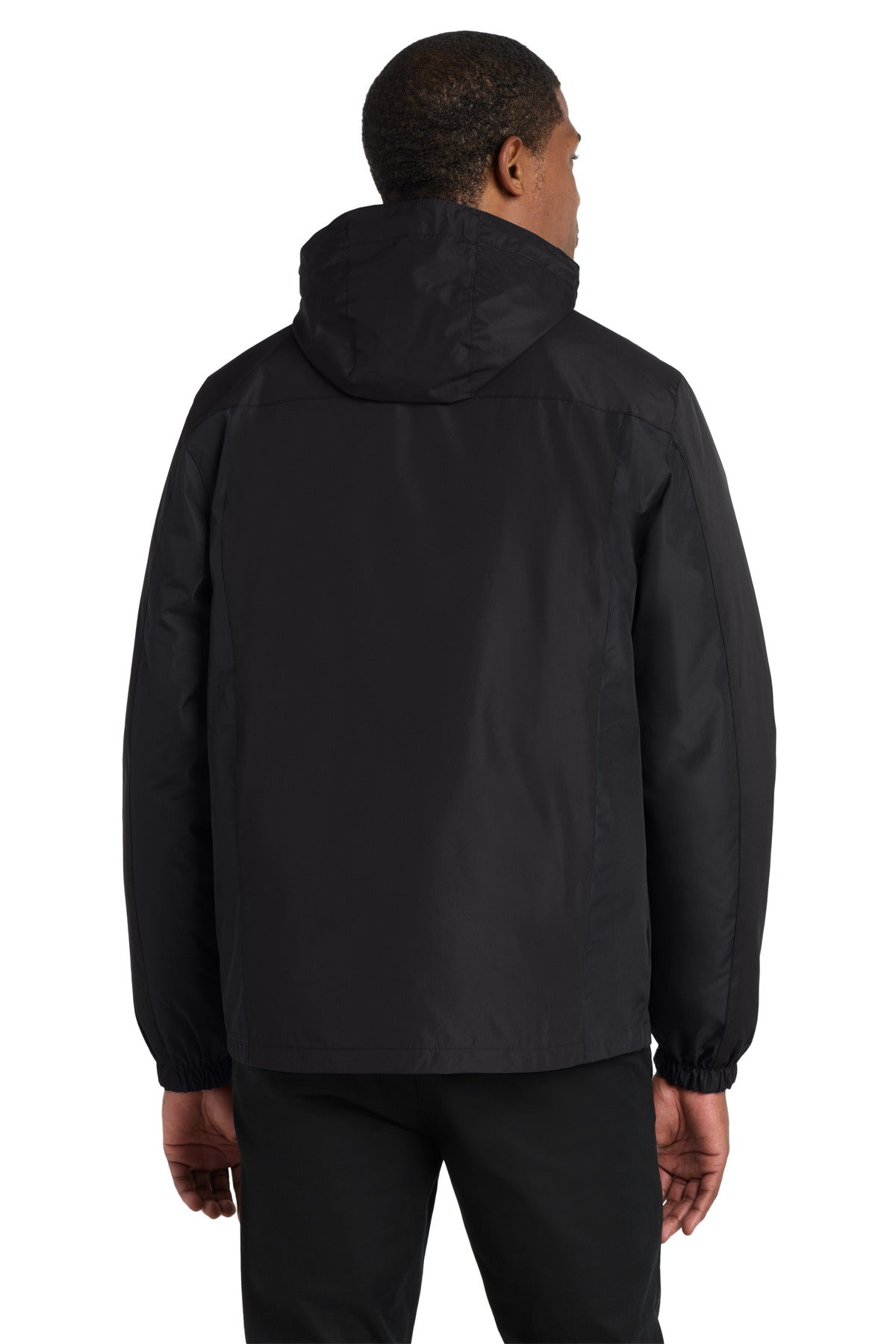 Blk/Blk/Mag Gy Port Authority Colorblock 3-in-1 Jacket. J321