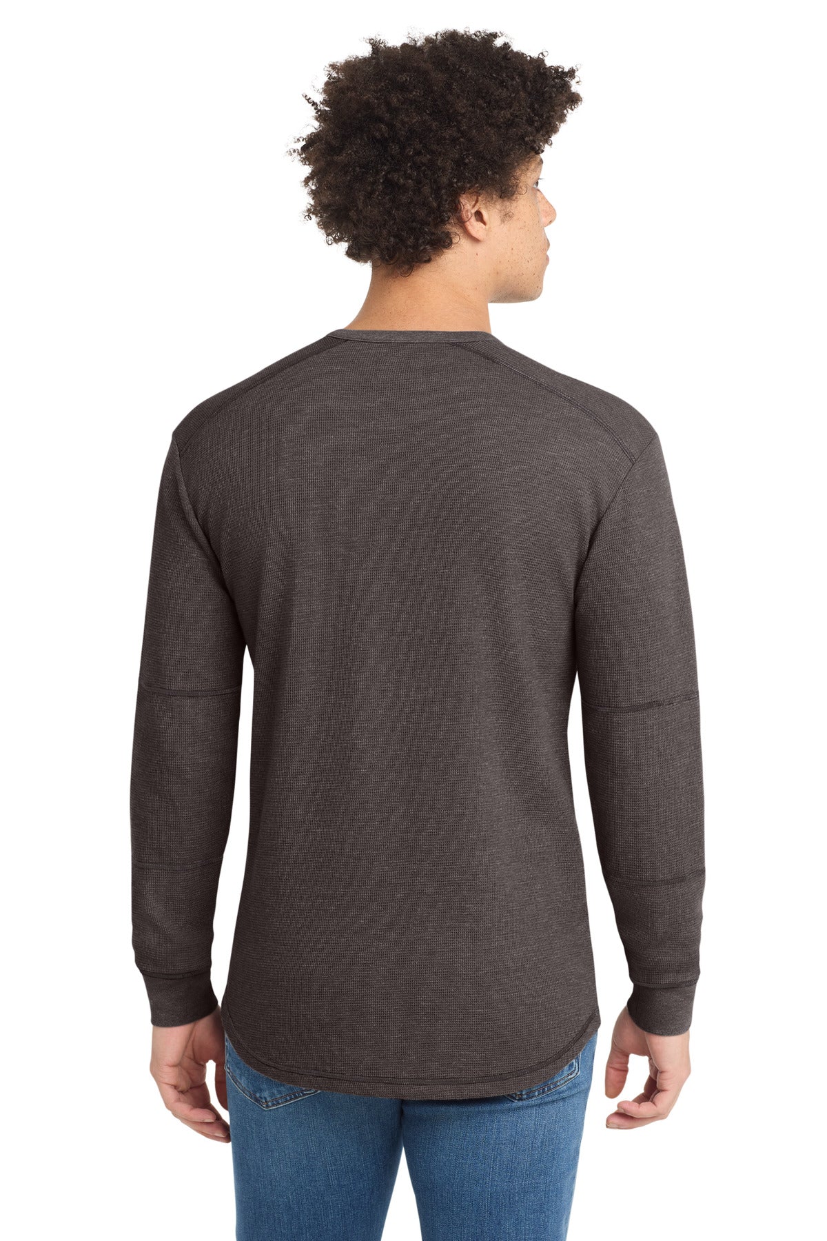 BlkHthr New Era Thermal Long Sleeve NEA140