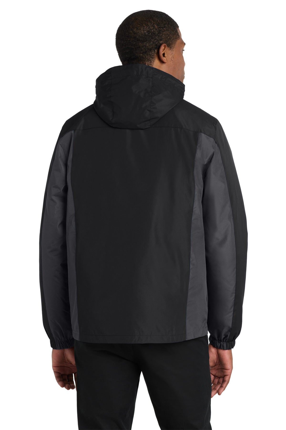 Blk/Mag Gy/Red Port Authority Colorblock 3-in-1 Jacket. J321