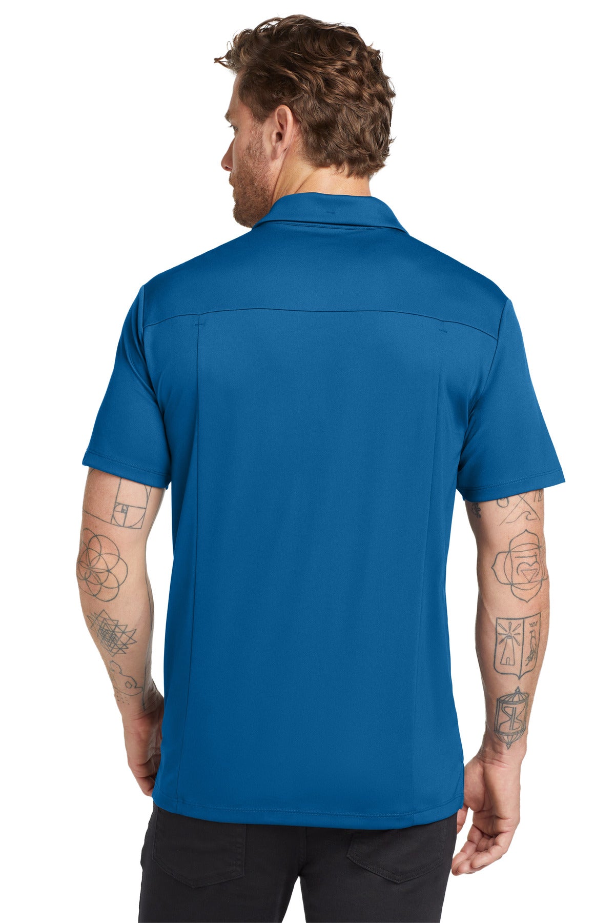 Bolt Blue OGIO Framework Polo. OG125
