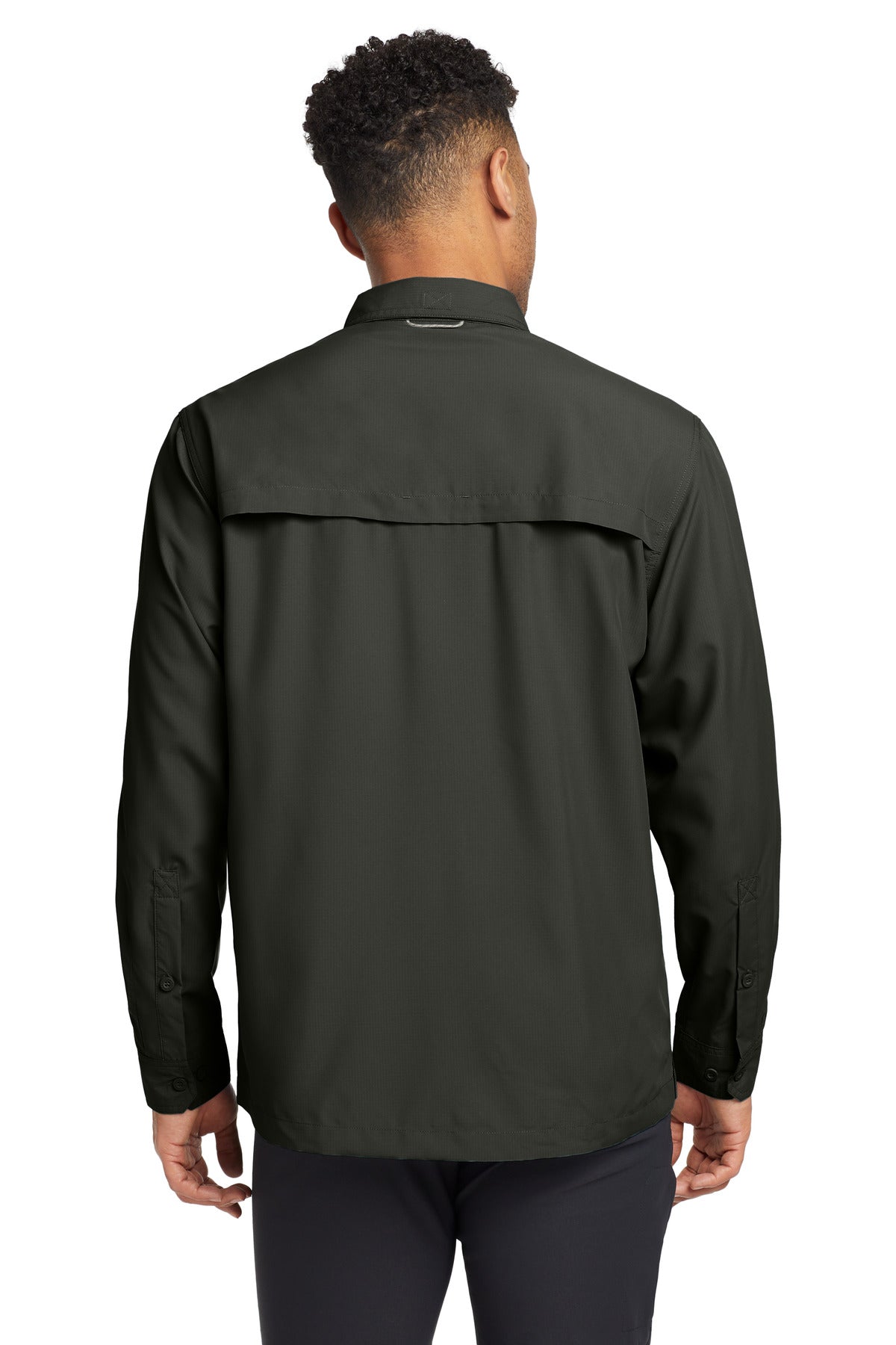 Boulder Eddie Bauer - Long Sleeve Performance Fishing Shirt. EB600