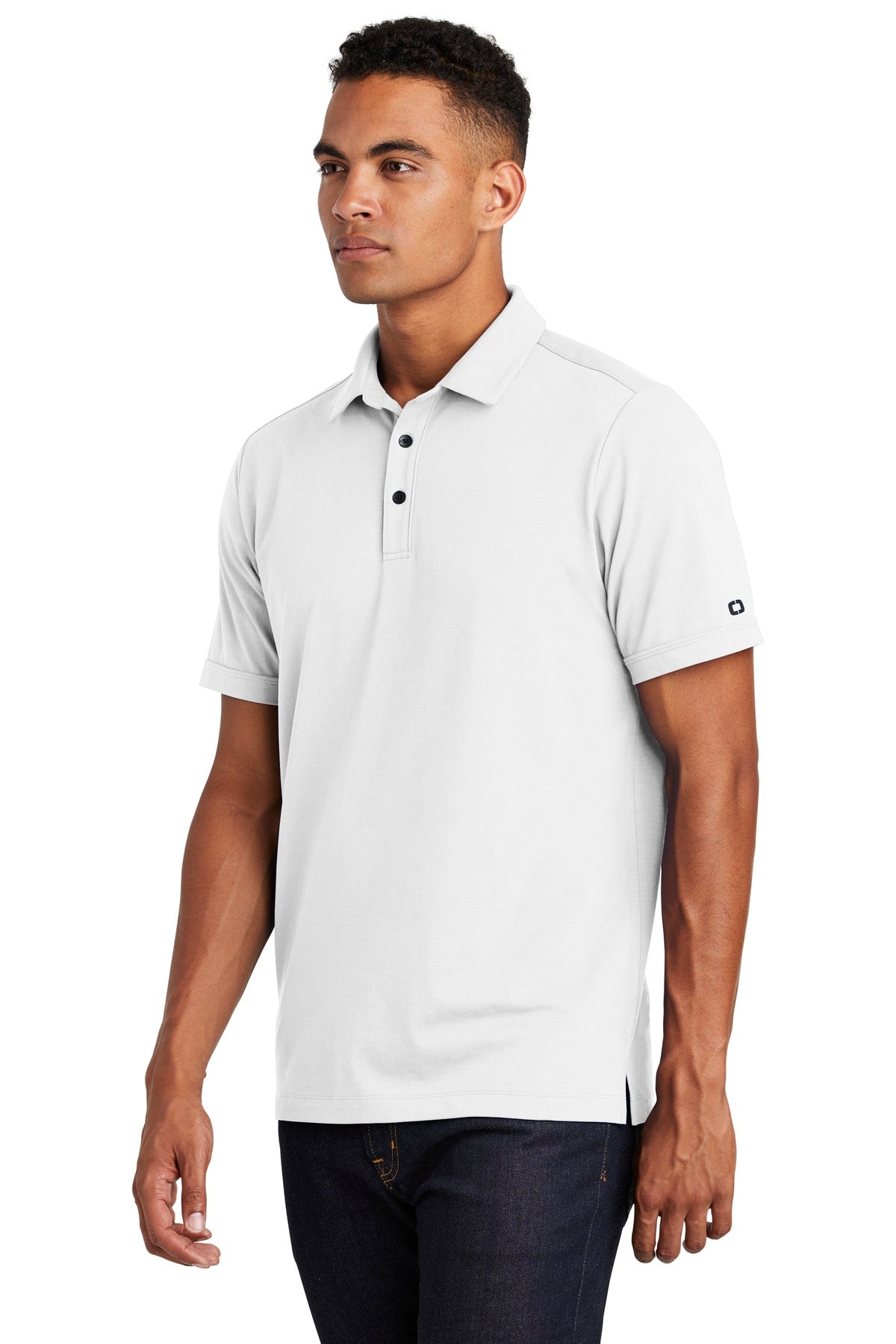 Bright White OGIO Limit Polo. OG138
