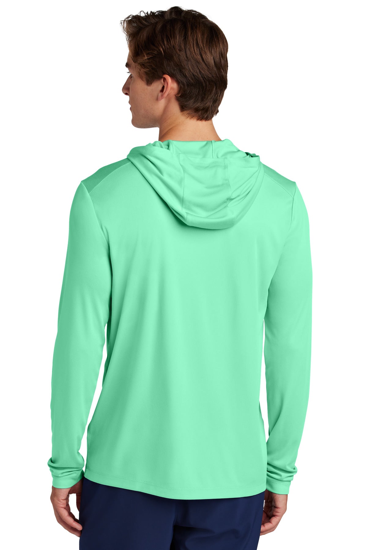 BrtSeafoam Sport-Tek Posi-UV Pro Long Sleeve Hoodie ST420LSH