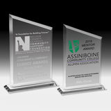 Screen Printed Billboard Award (5 1/2"x 8 3/4"x 3/8")