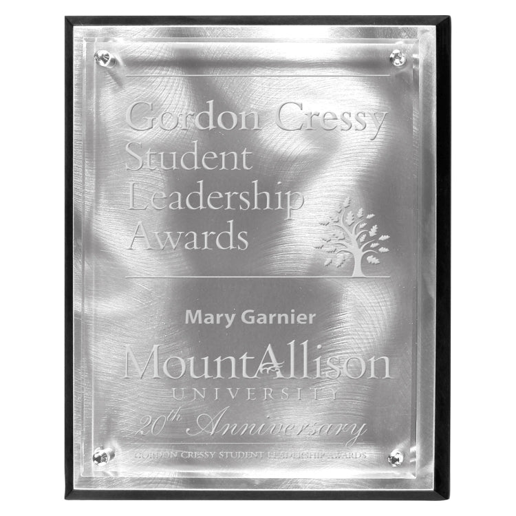 Alumo-Tech Series Plaque (9" x 12" x 1") - Screen Print