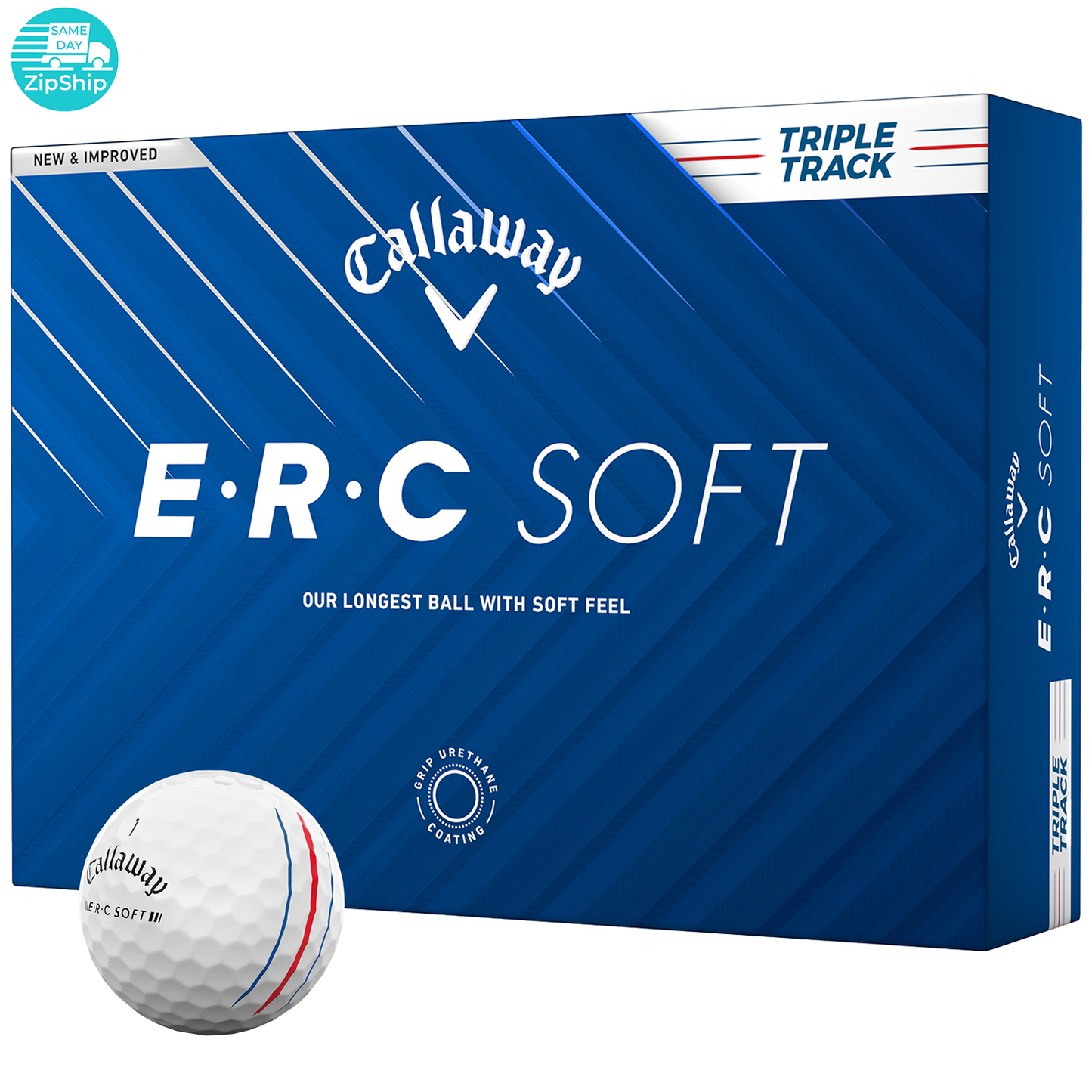 White Callaway ERC Soft Golf Ball