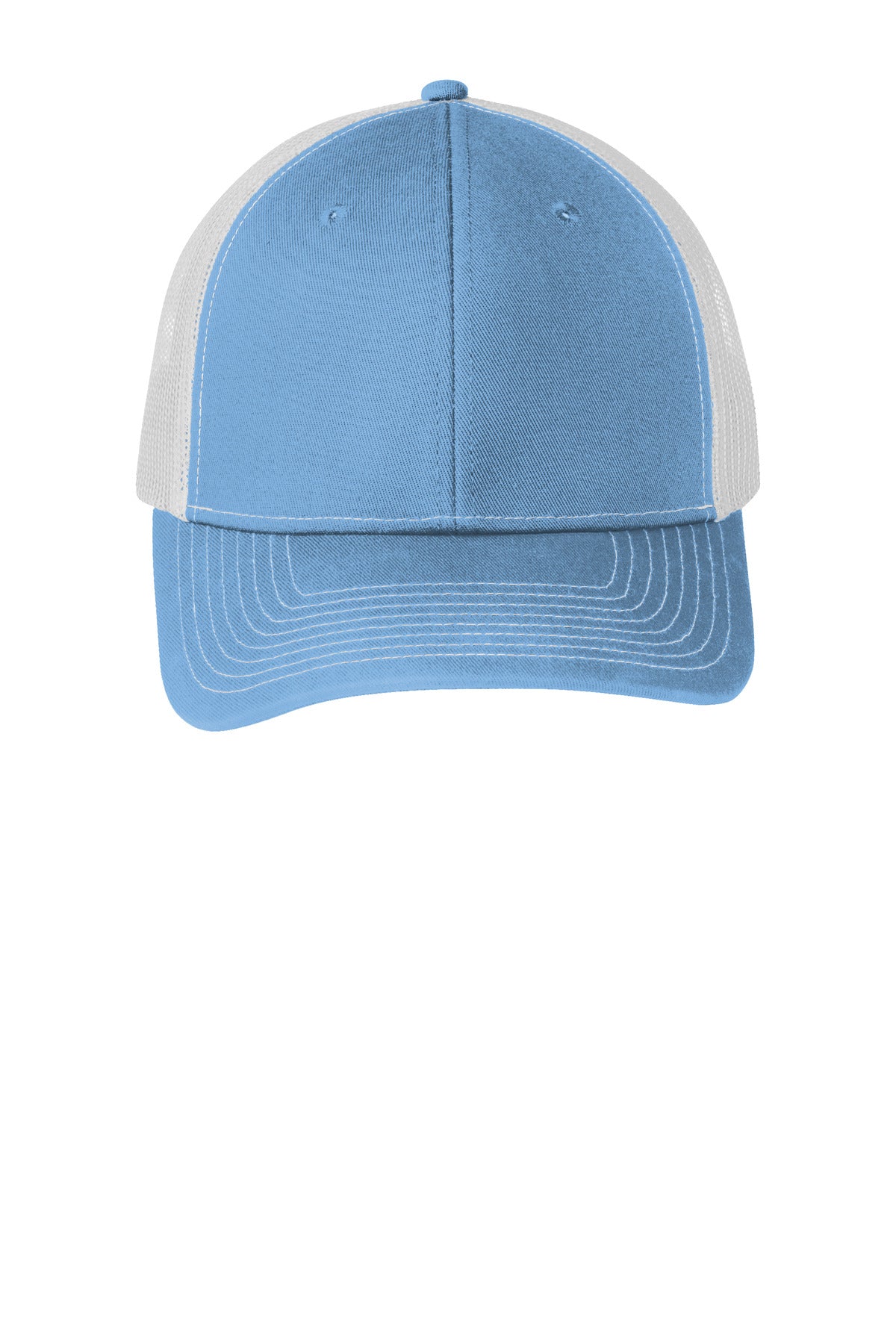 CarBl/Wht Port Authority Snapback Trucker Cap. C112
