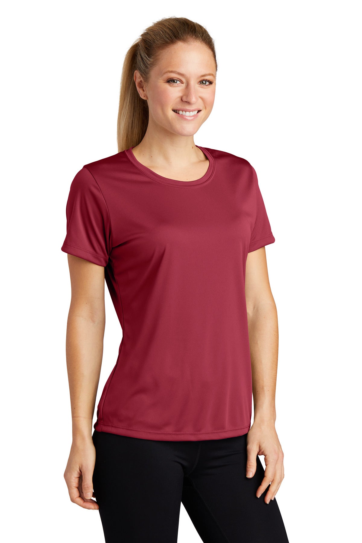 Cardinal Sport-Tek Women's PosiCharge Competitor Tee. LST350