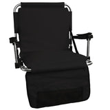 Black Stadium Chair
