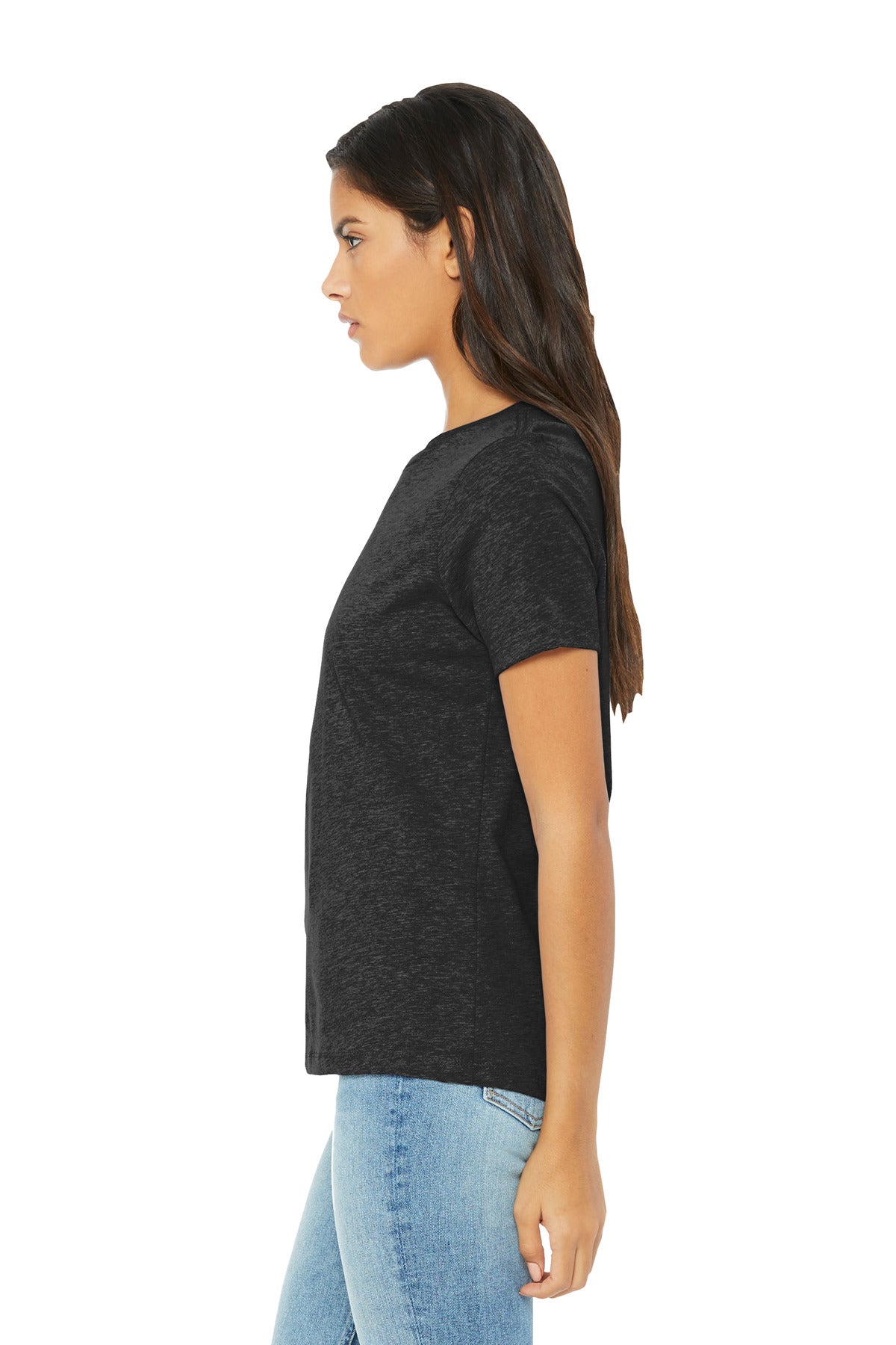 CharBlkTB BELLA+CANVAS Women's Relaxed Triblend Tee BC6413