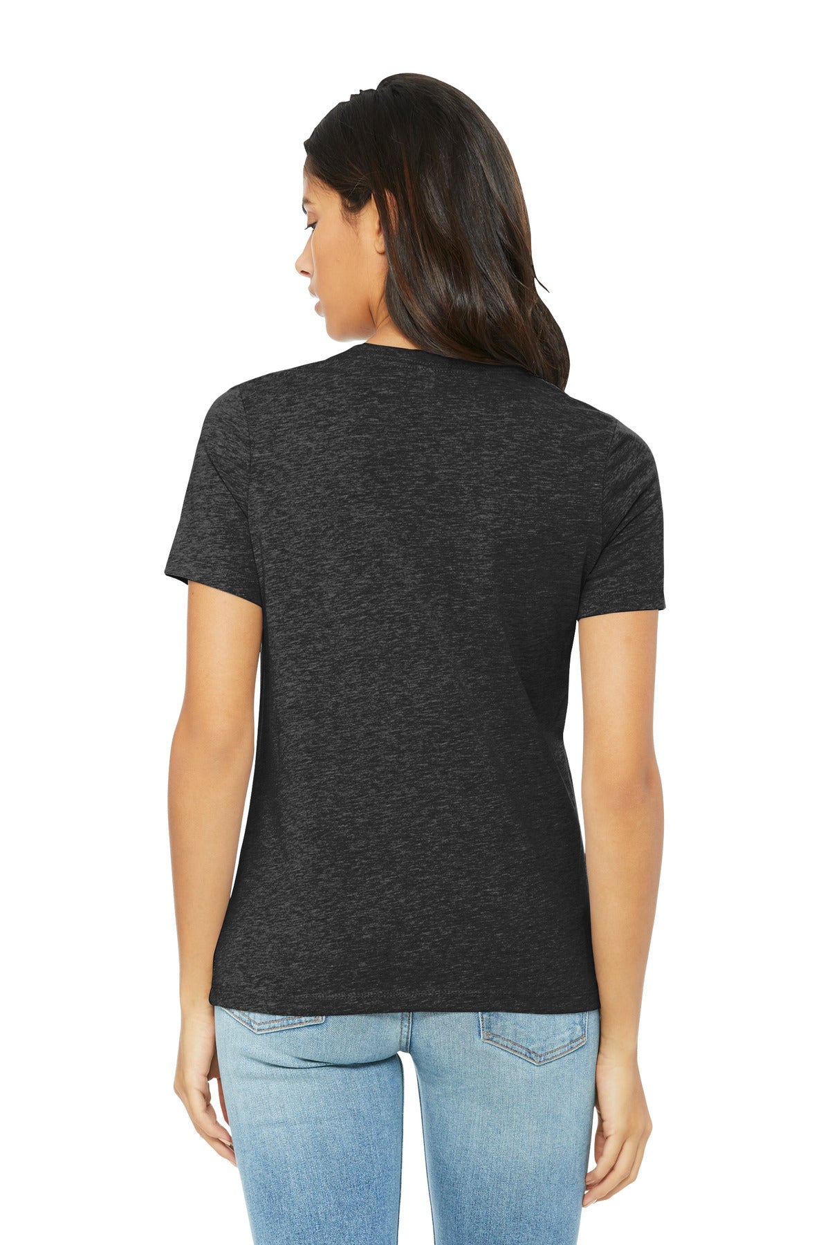 CharBlkTB BELLA+CANVAS Women's Relaxed Triblend Tee BC6413