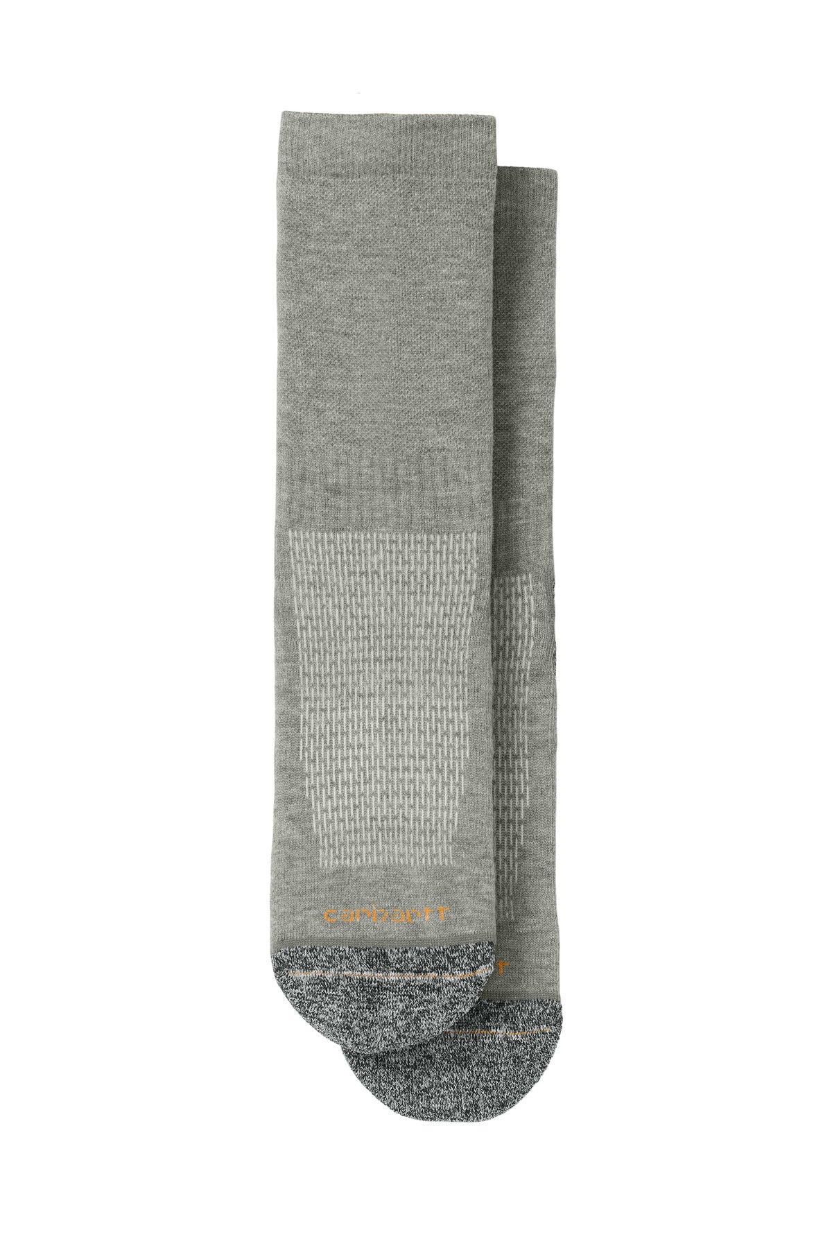 Charcoal Carhartt Force Midweight Crew Sock (3-Pack) CTSC4223