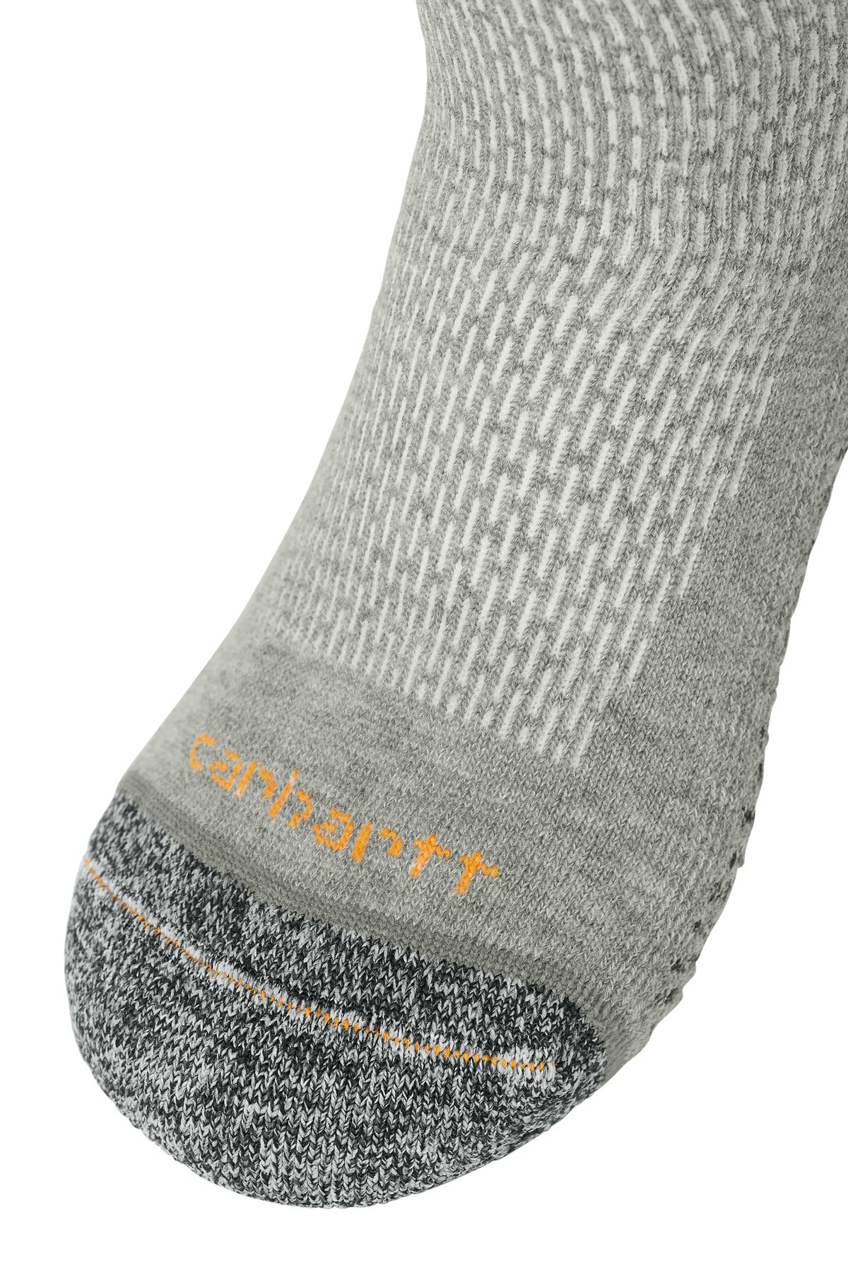 Charcoal Carhartt Force Midweight Crew Sock (3-Pack) CTSC4223