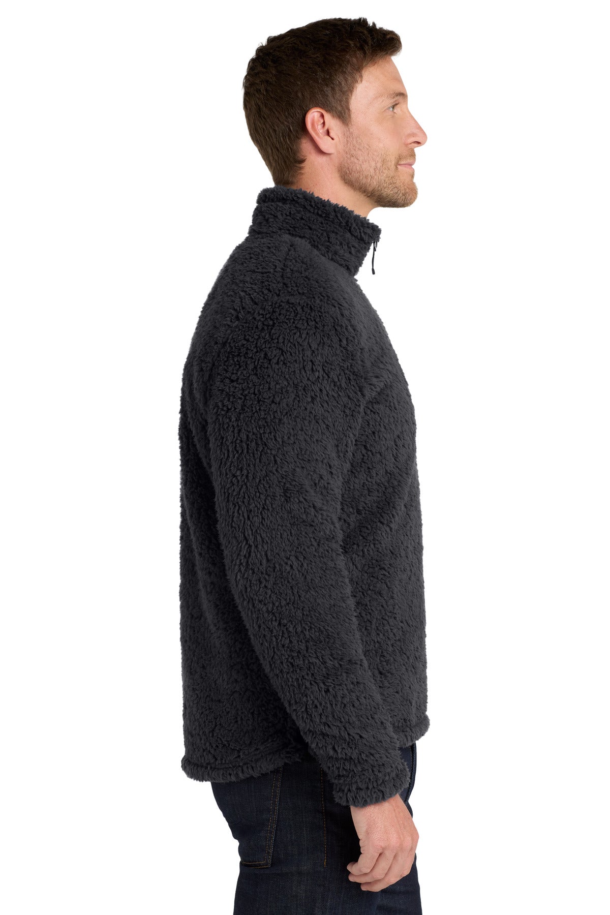 Charcoal Port Authority Cozy 1/4-Zip Fleece F130