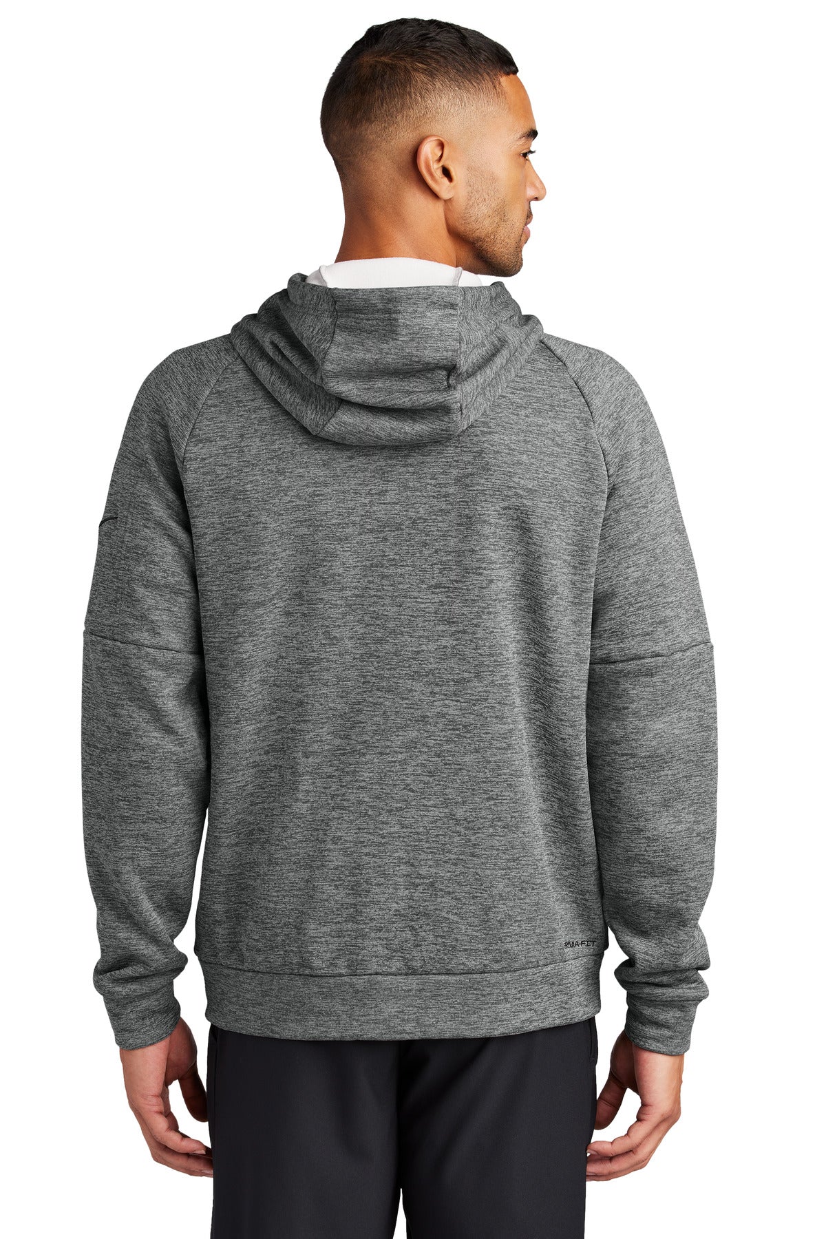 CharcoalHt Nike Therma-FIT Pocket Full-Zip Fleece Hoodie NKFD9859