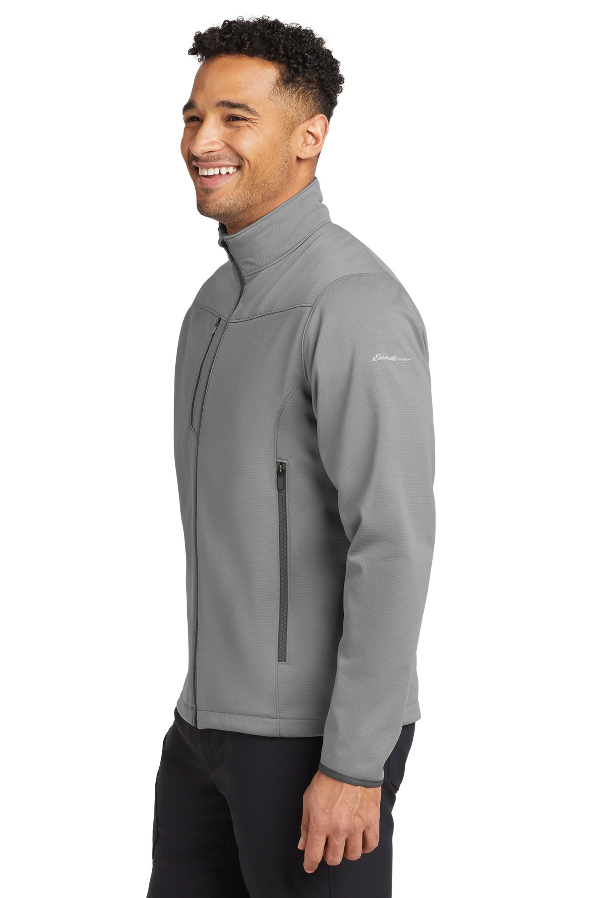 Chrome Eddie Bauer Weather-Resist Soft Shell Jacket. EB538