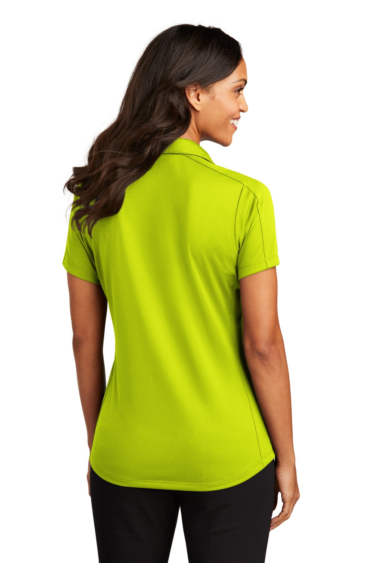 Citron Port Authority Women's Diamond Jacquard Polo. L569