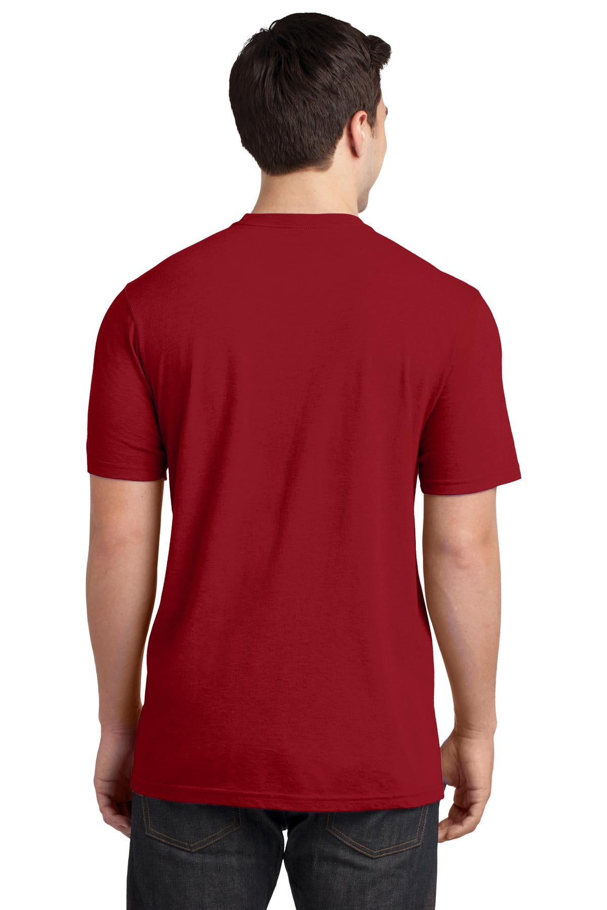 Classic Red District Very Important Tee with Pocket. DT6000P
