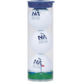 Clear Tube with 3 Wilson Golf Balls