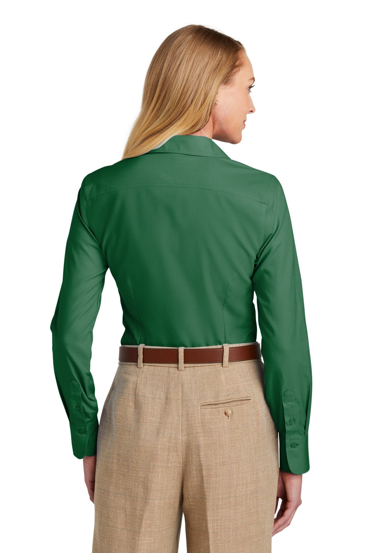ClubGreen Brooks Brothers Women's Wrinkle-Free Stretch Nailhead Shirt BB18003
