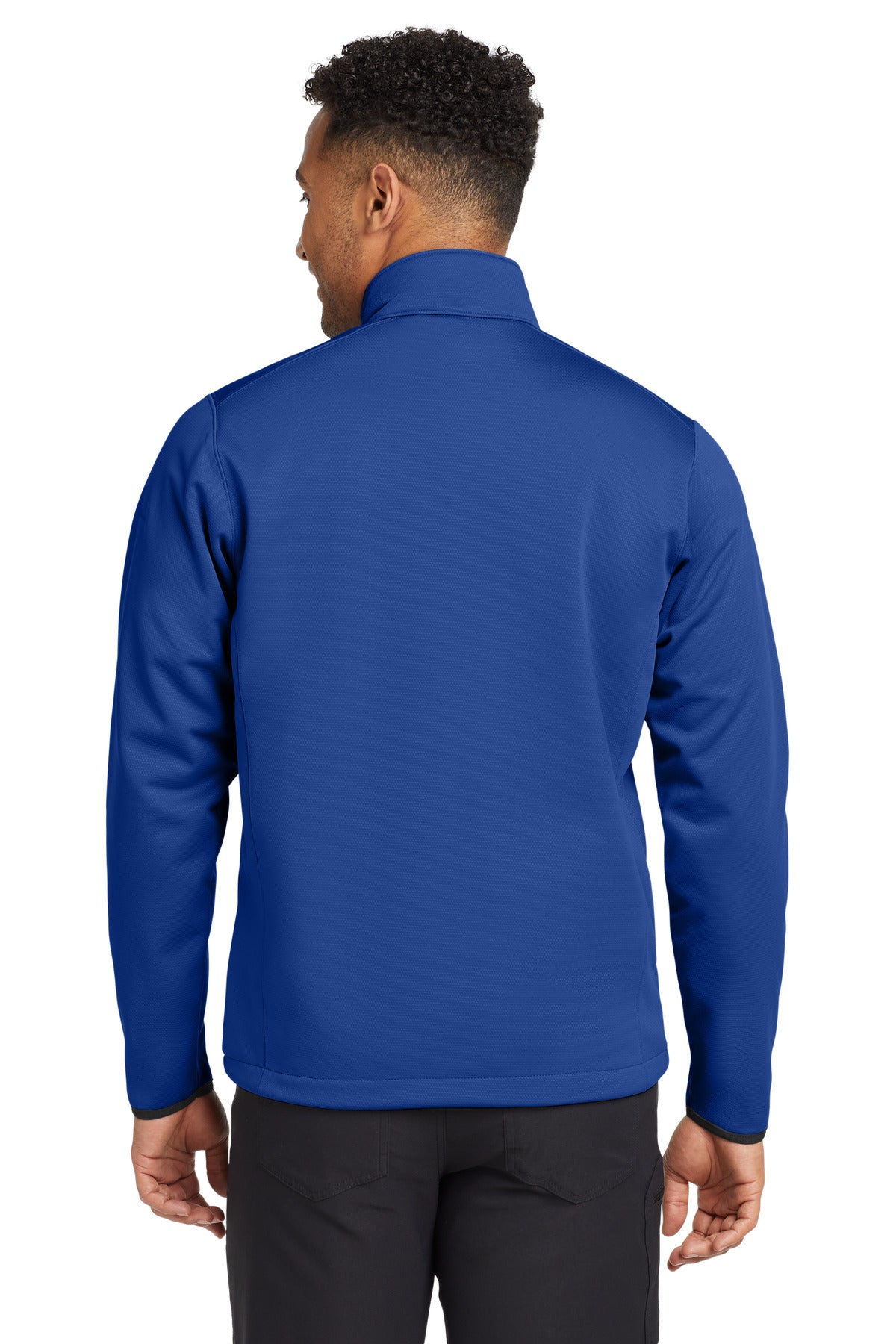Cobalt Blue Eddie Bauer Weather-Resist Soft Shell Jacket. EB538