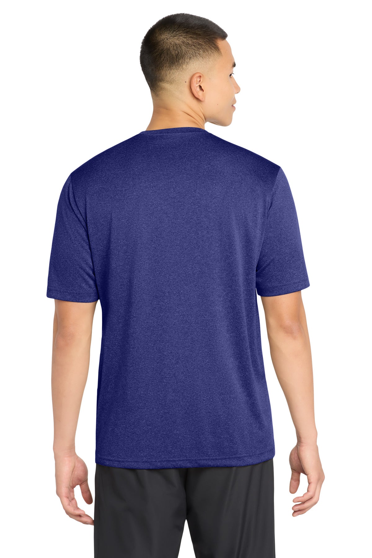Cobalt Hthr Sport-Tek Tall Heather Contender Tee. TST360