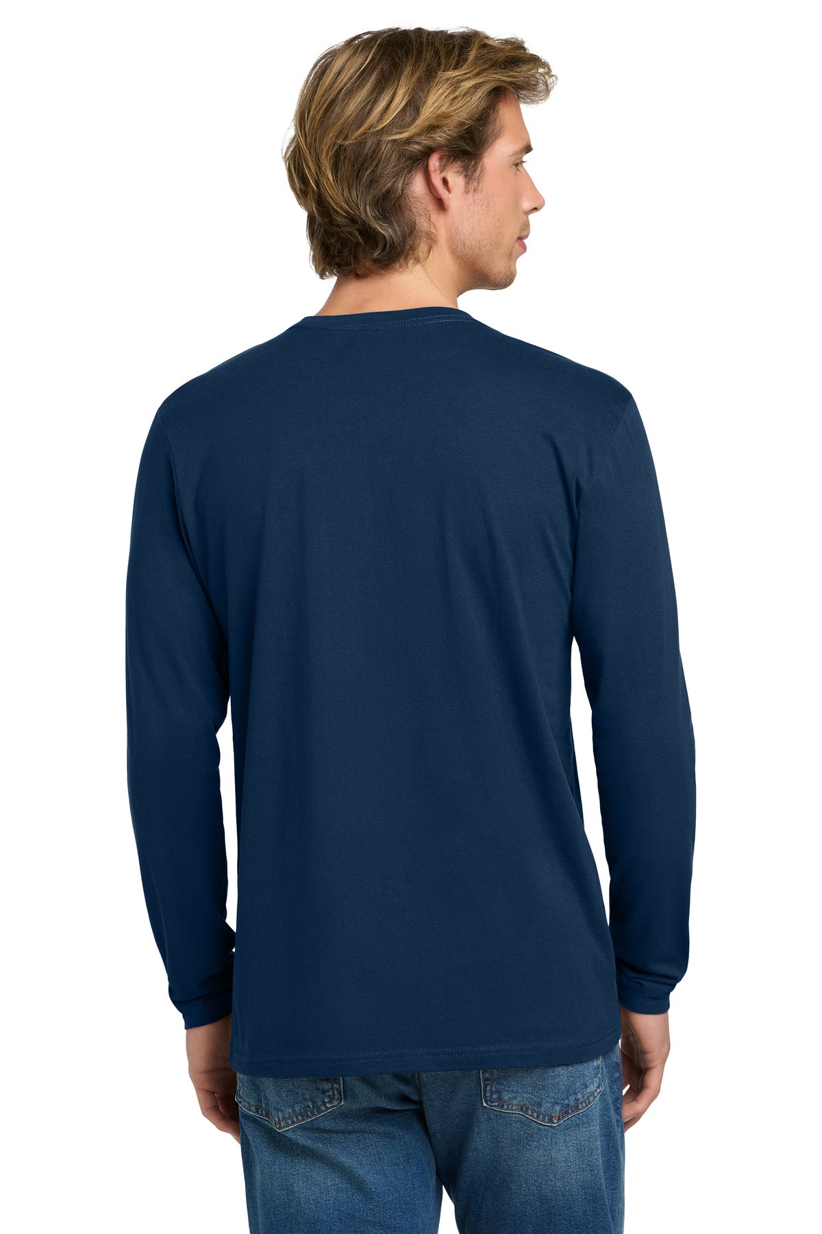 CooBlue Next Level Apparel Cotton Long Sleeve Tee. NL3601