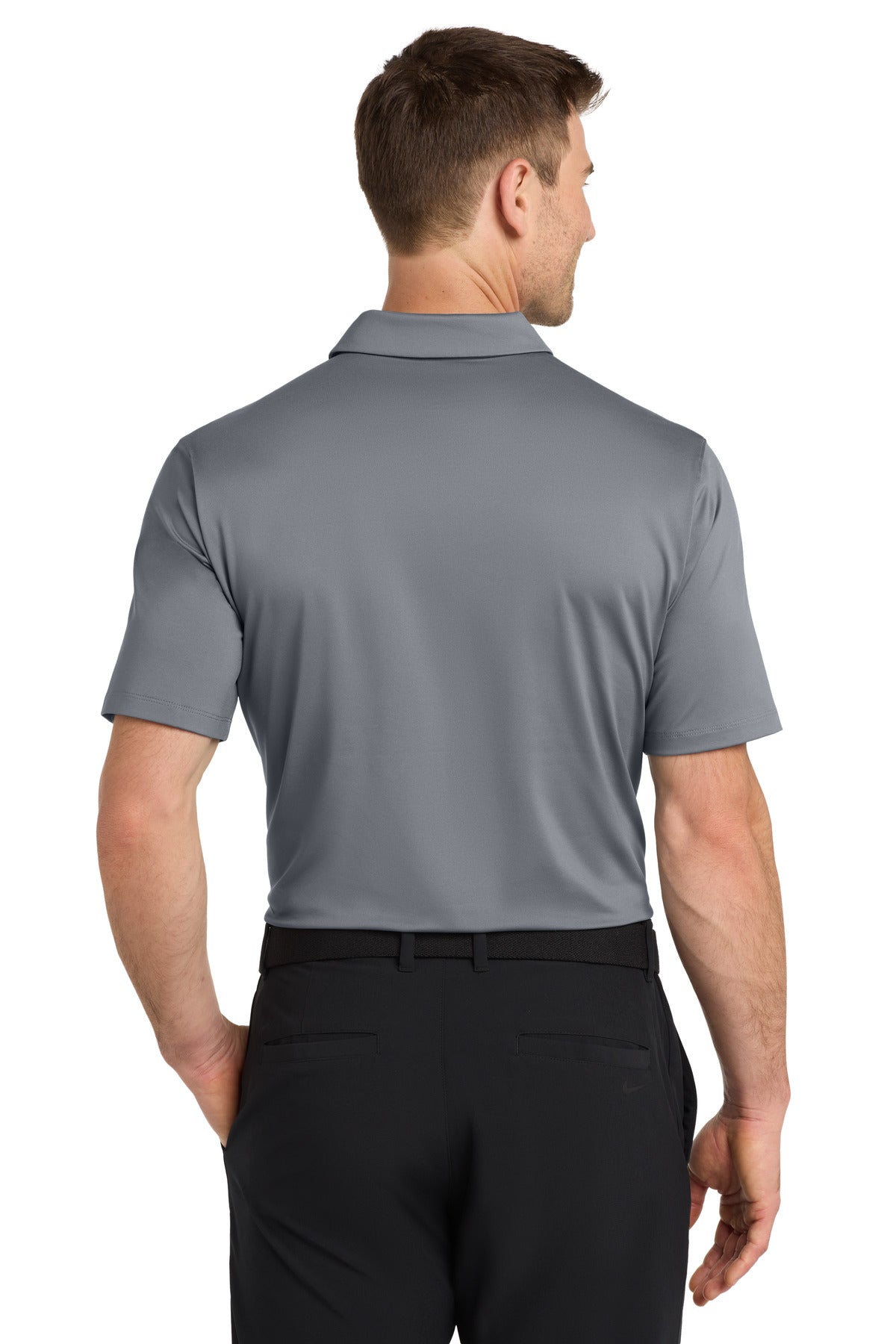 CoolGrey Nike Dri-FIT Vapor Polo NKDC2108