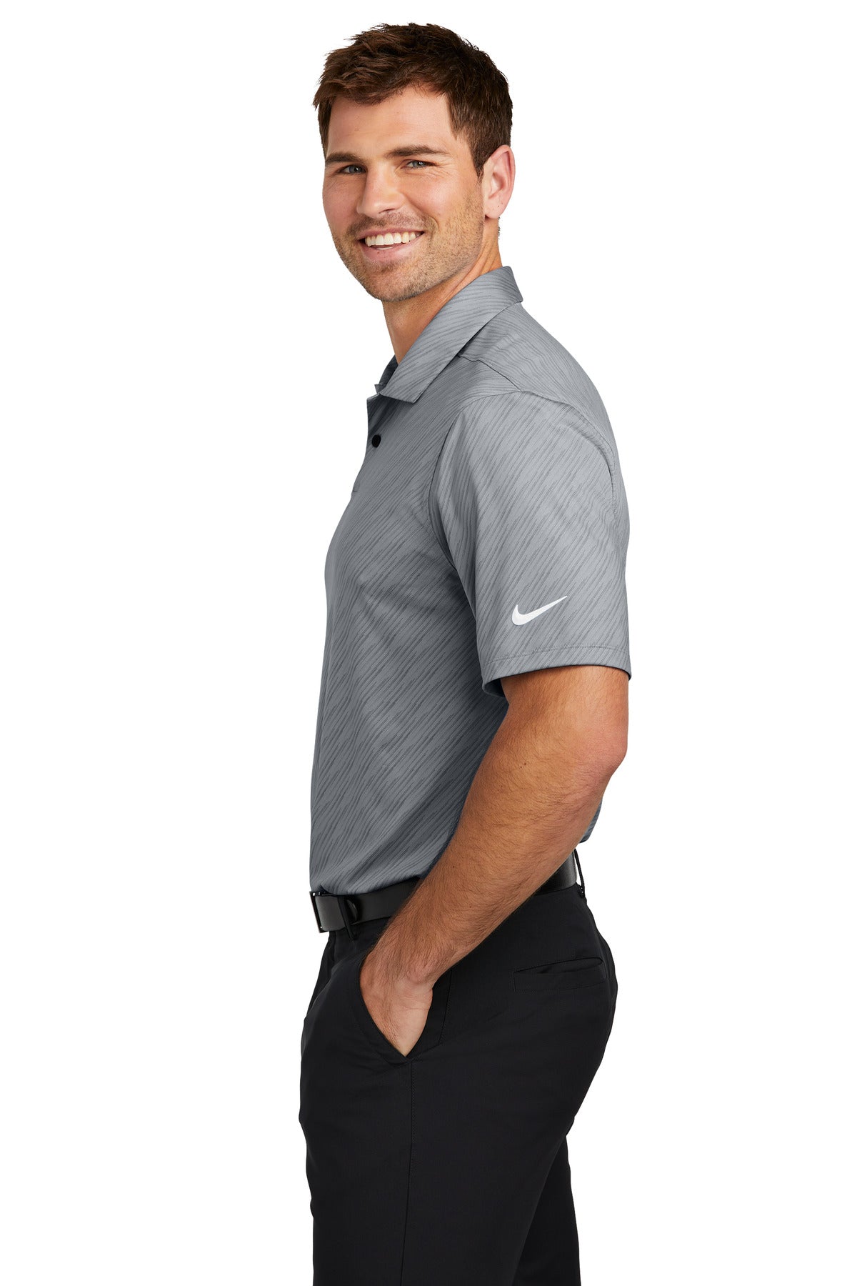 CoolGrey Nike Vapor Dash Polo NKDX6688