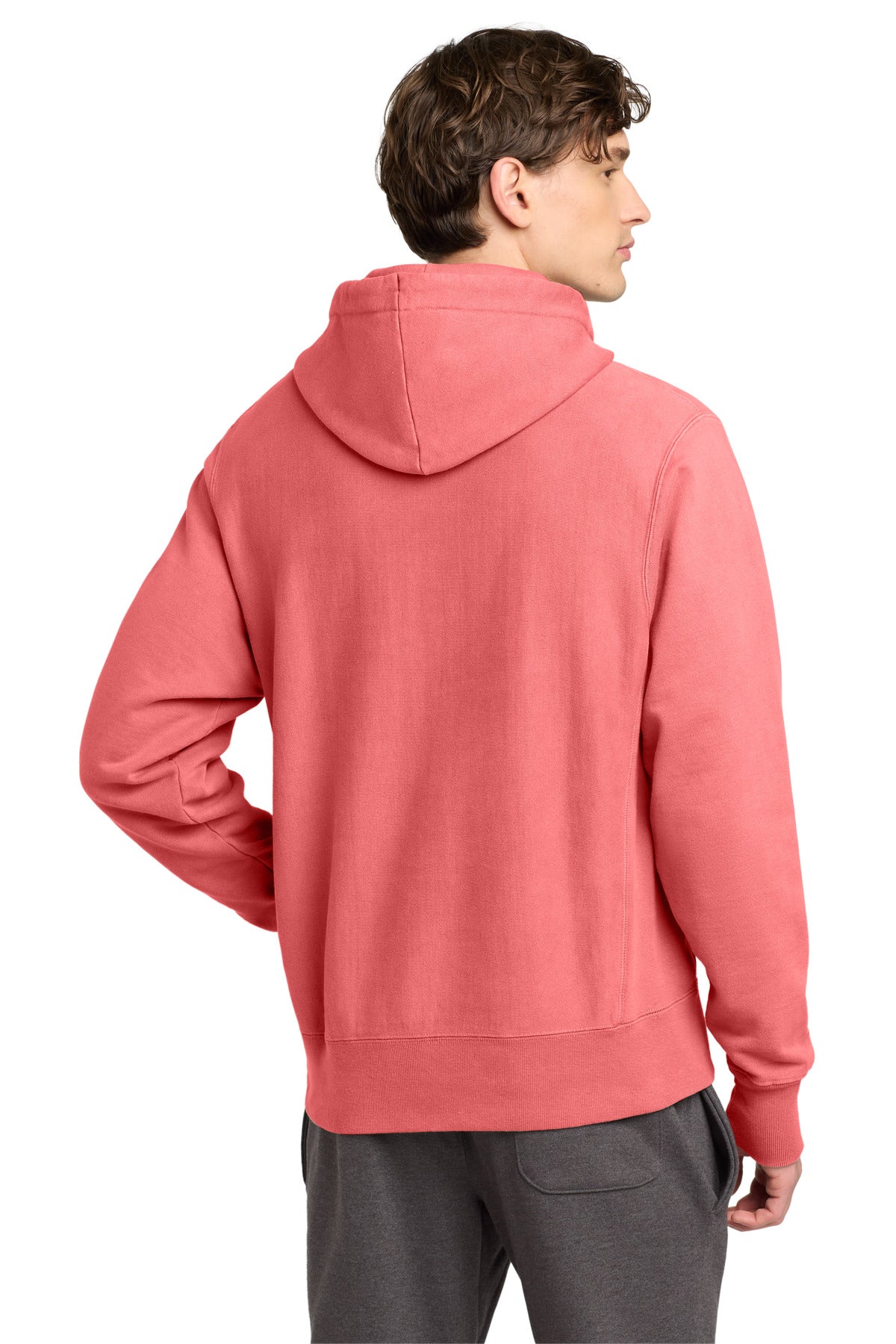 CoralCraze Champion Reverse Weave Garment-Dyed Hooded Sweatshirt. GDS101