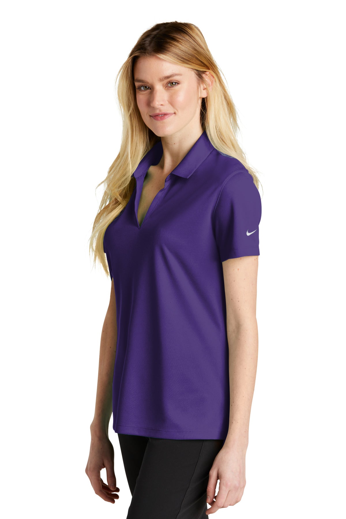CourtPrpl Nike Women's Dri-FIT Micro Pique 2.0 Polo NKDC1991