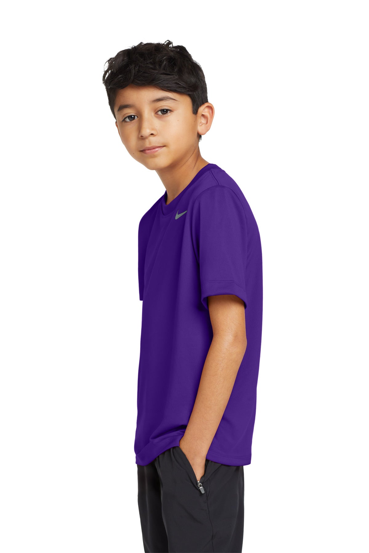 CourtPrpl Nike Youth Team rLegend Tee DV7317