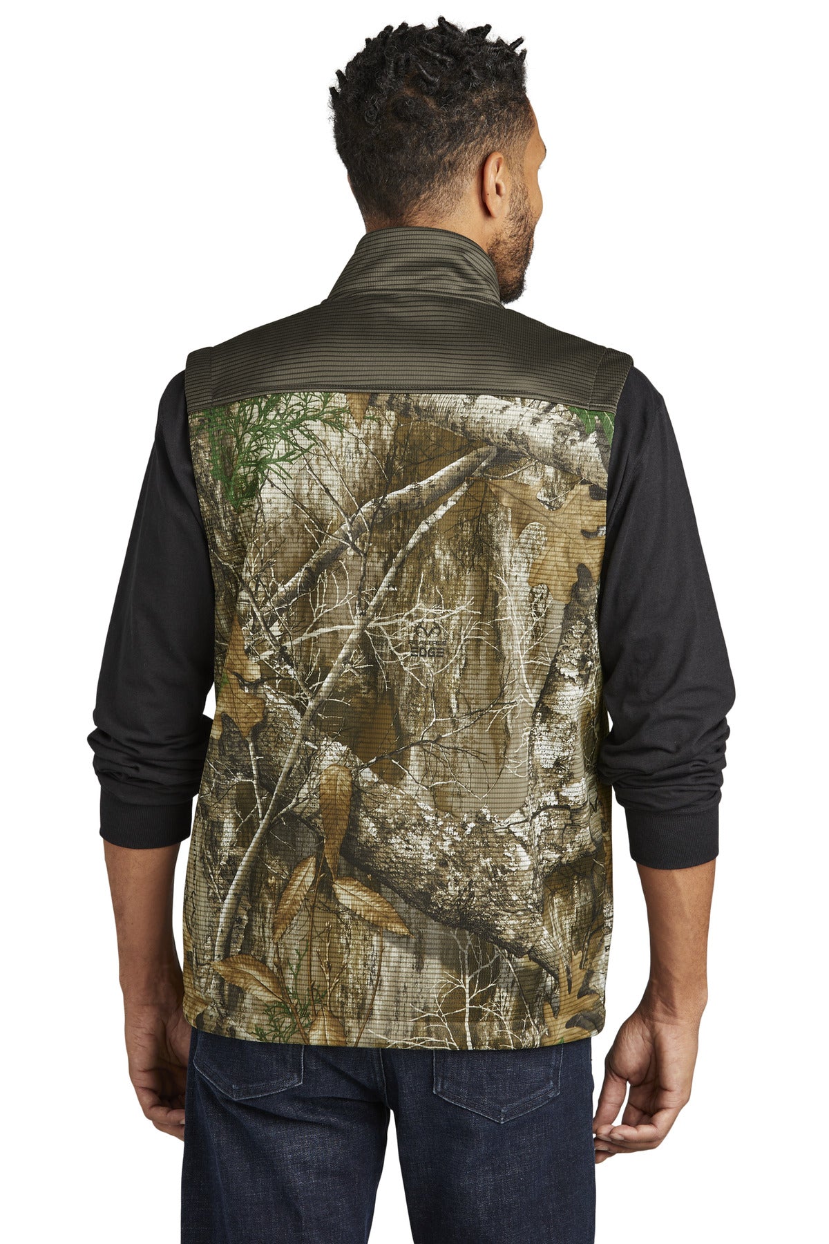 CrgBr/RTEd Russell Outdoors Realtree Atlas Colorblock Soft Shell Vest RU604