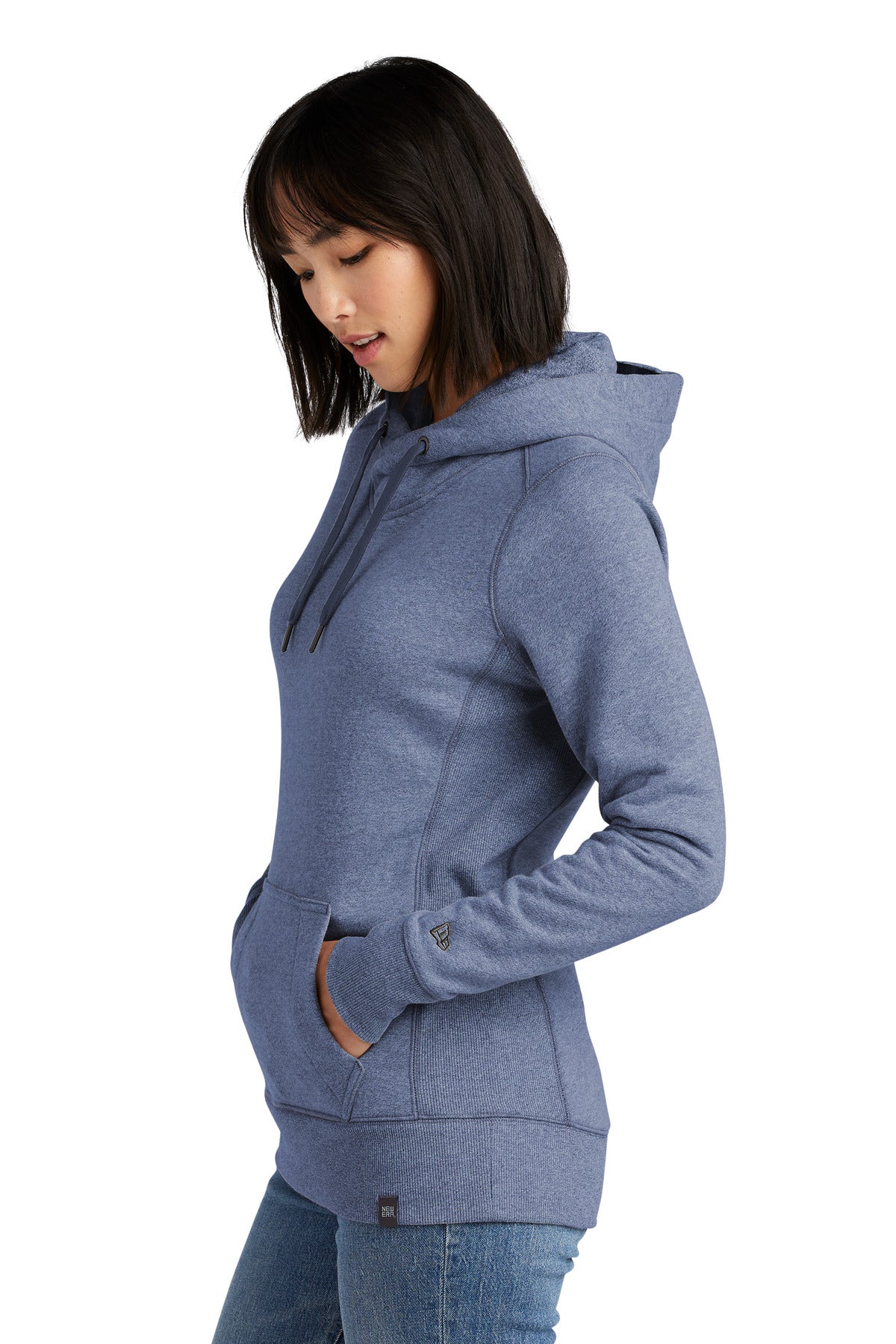 Dark Royal Tws New Era Women's French Terry Pullover Hoodie. LNEA500