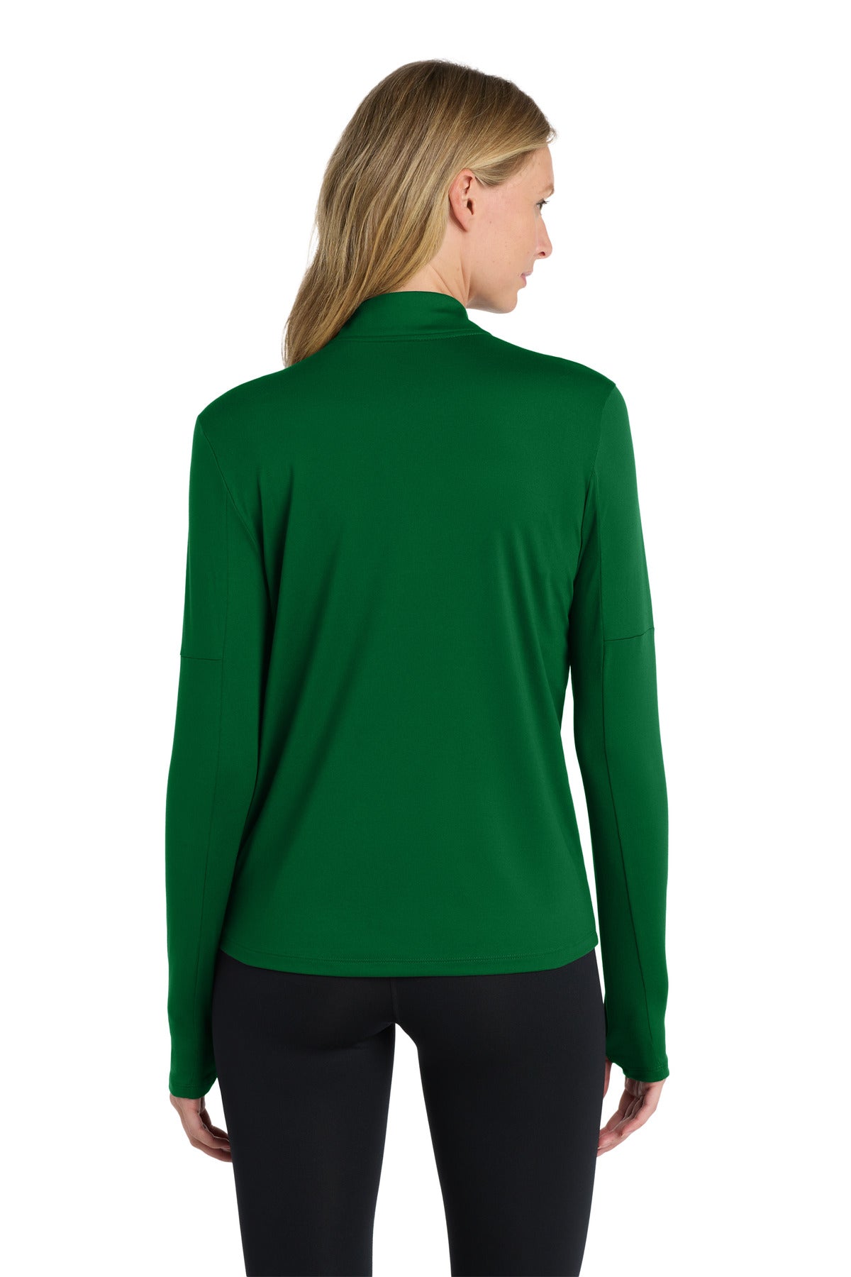 DarkGreen Nike Women's Dri-FIT Element 1/2-Zip Top NKDH4951