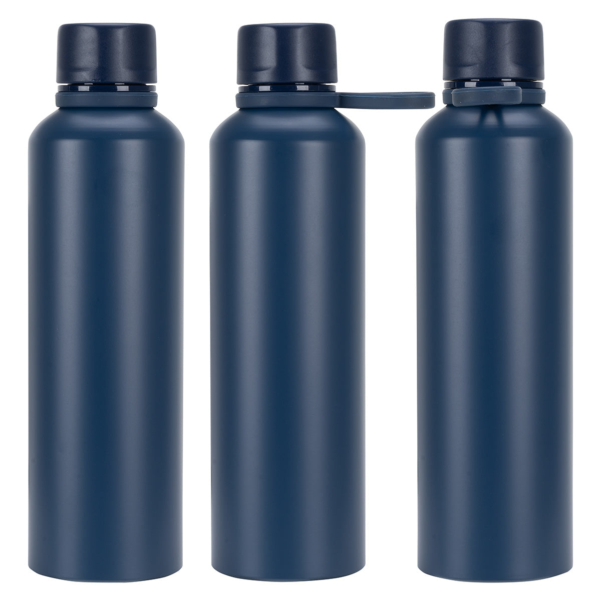 Avento 25 oz Recycled Aluminum Bottle with Silicone Loop