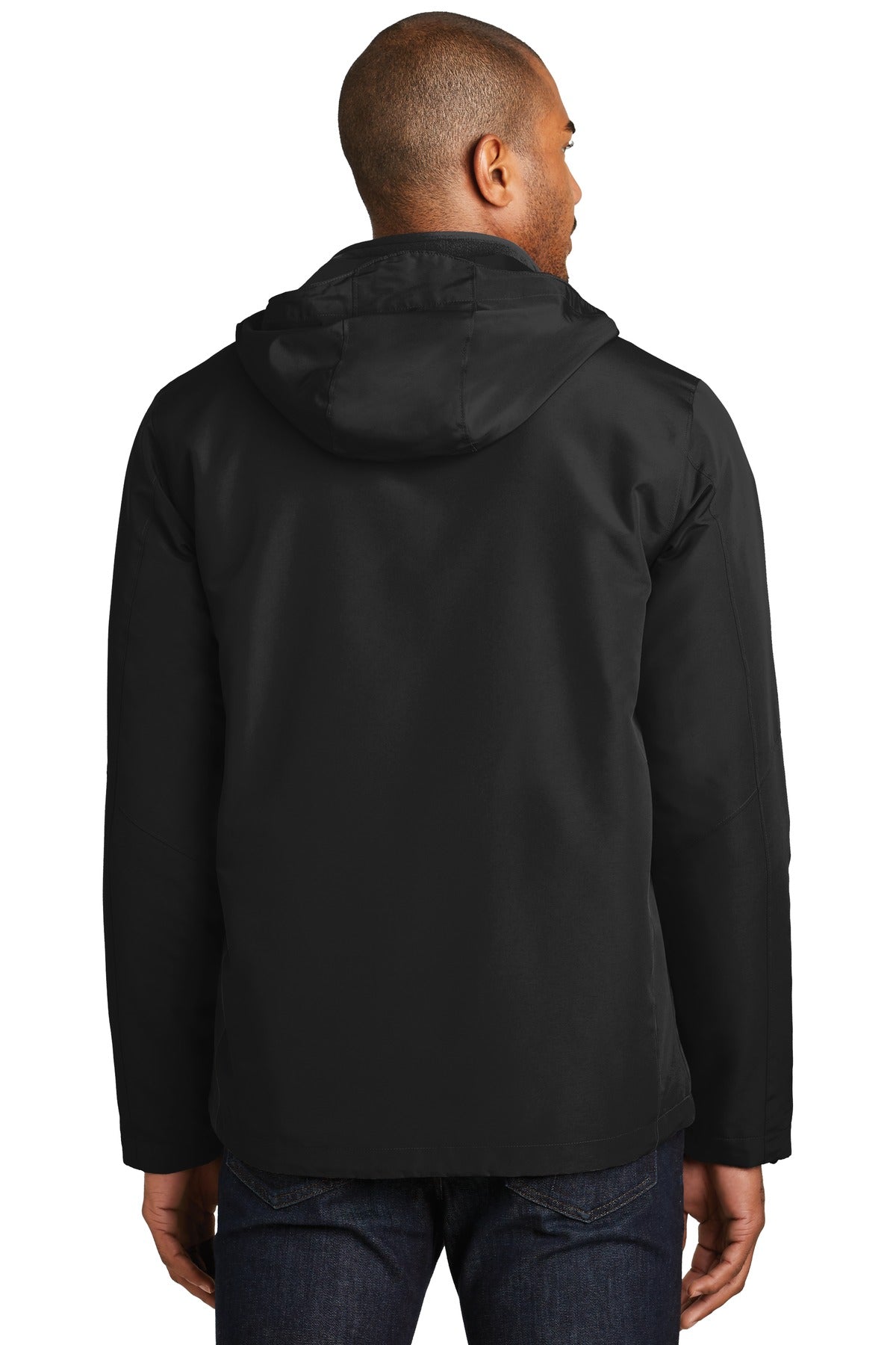 Deep Black Port Authority Merge 3-in-1 Jacket. J338