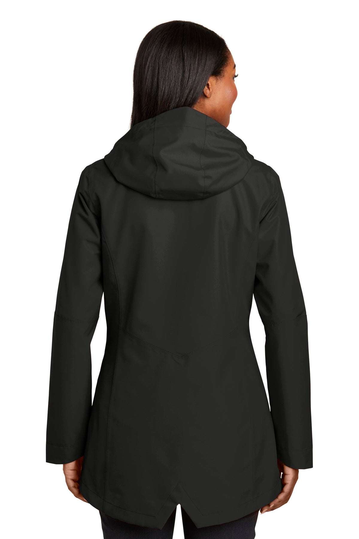 Deep Black Port Authority Women's Collective Outer Shell Jacket. L900