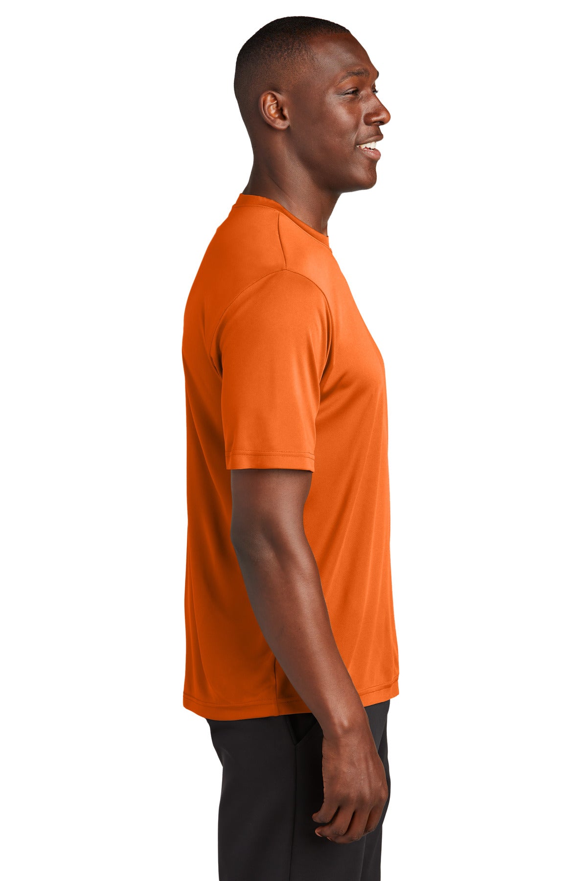 Deep Orange Sport-Tek Tall PosiCharge Competitor Tee. TST350