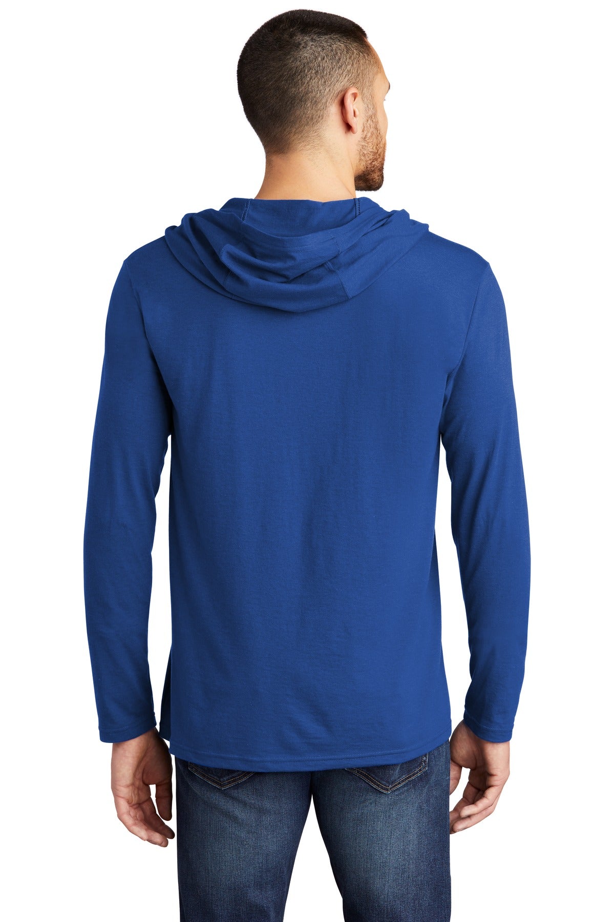 Deep Royal District Perfect Tri Long Sleeve Hoodie. DM139