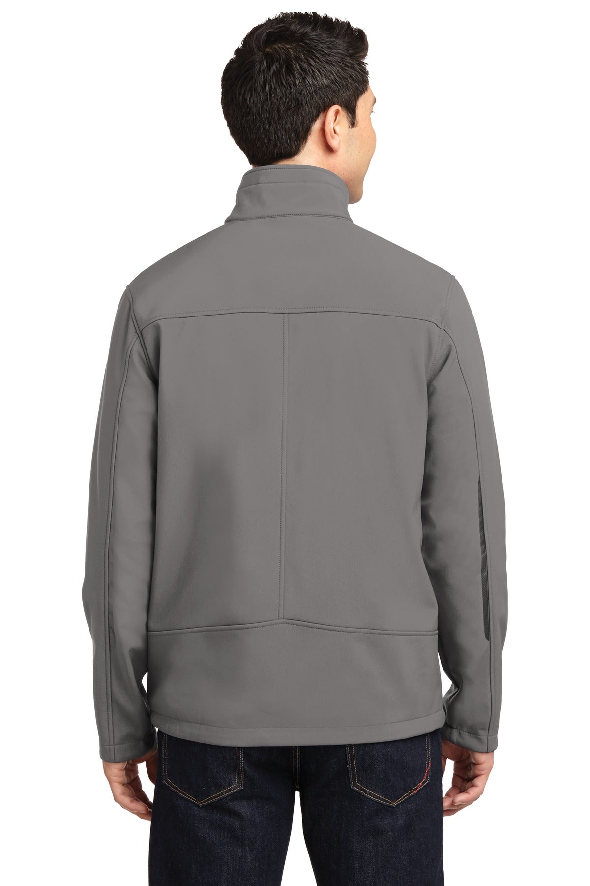 Deep Smoke Port Authority Welded Soft Shell Jacket. J324